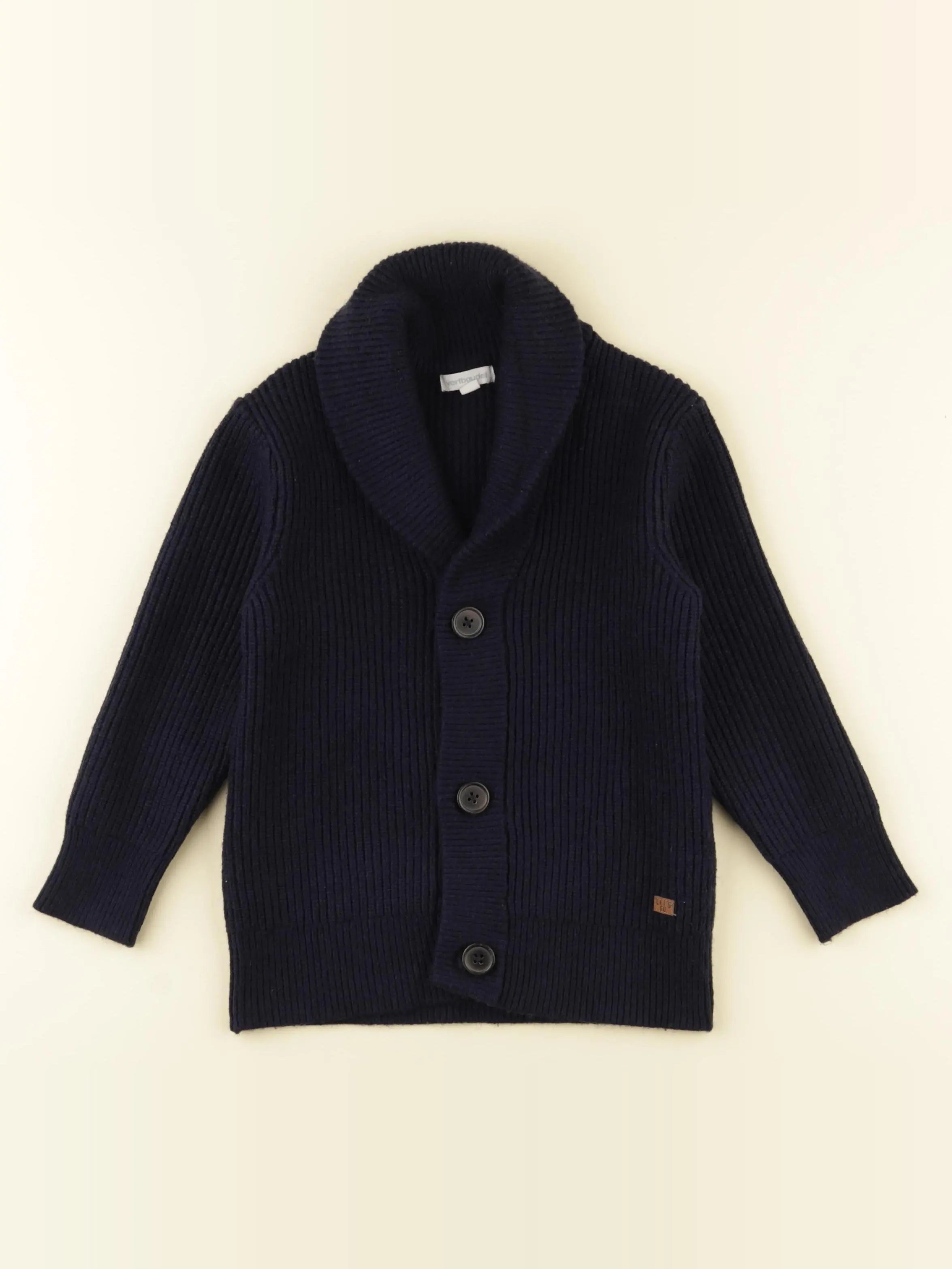 Vertbaudet - gilet bleu - 5 ans