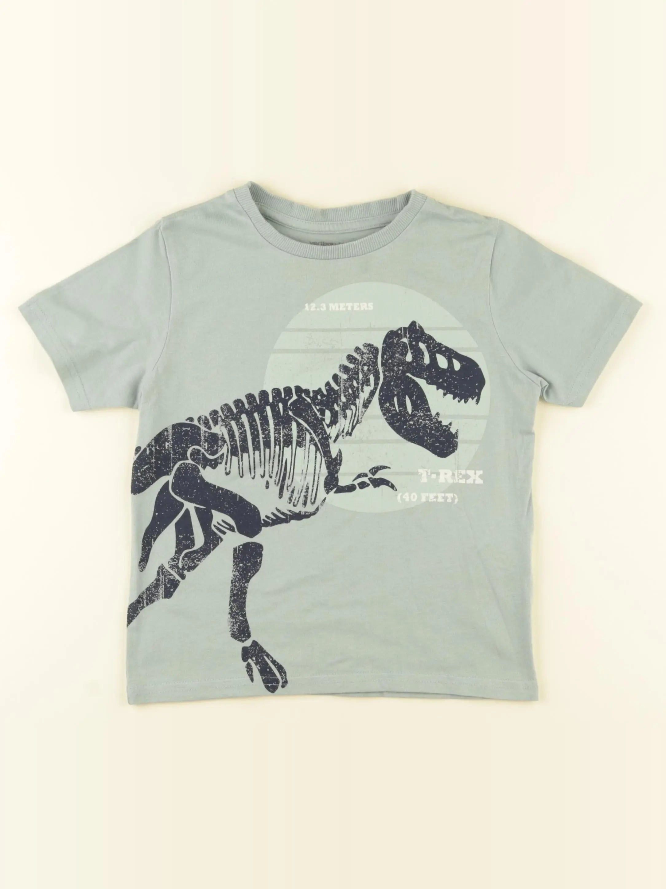 Vertbaudet - tee-shirt vert - 5 ans