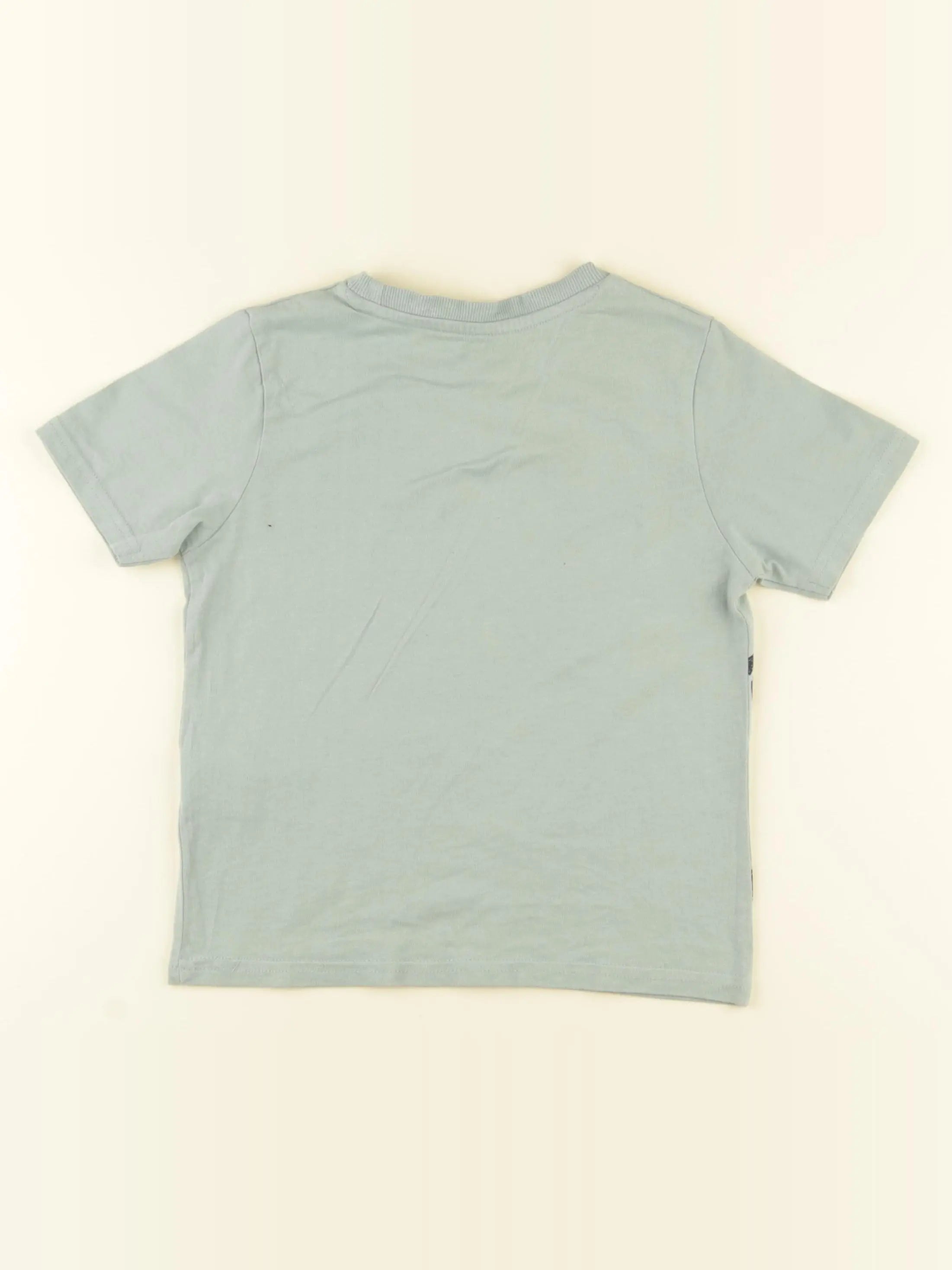 Vertbaudet - tee-shirt vert - 5 ans