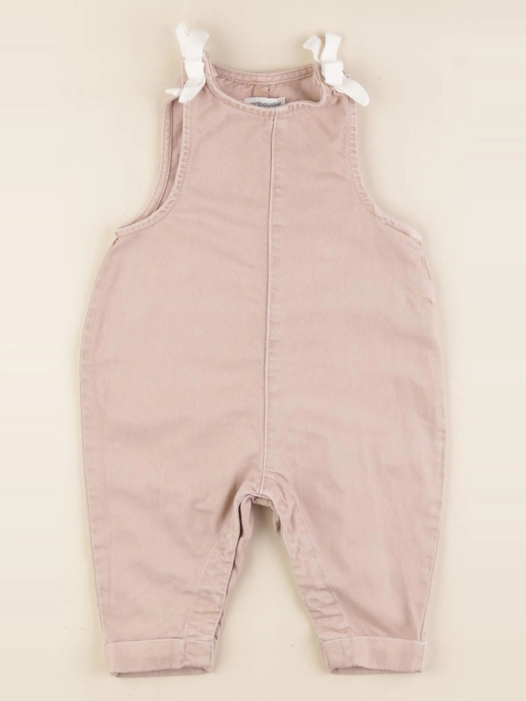 Vertbaudet - combinaison rose - 9 mois