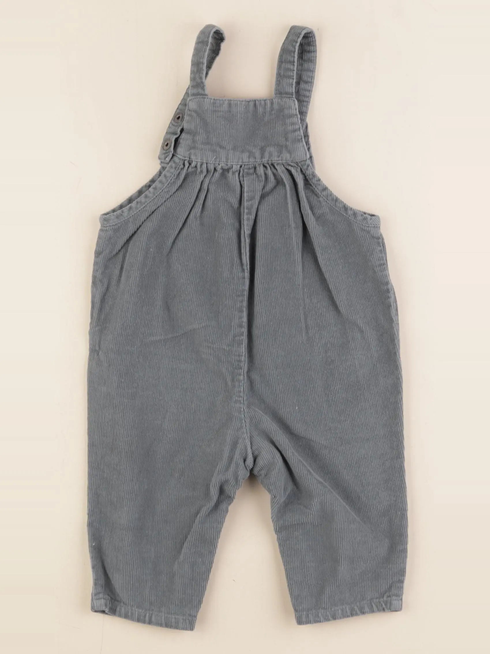 Vertbaudet - combinaison gris - 9 mois