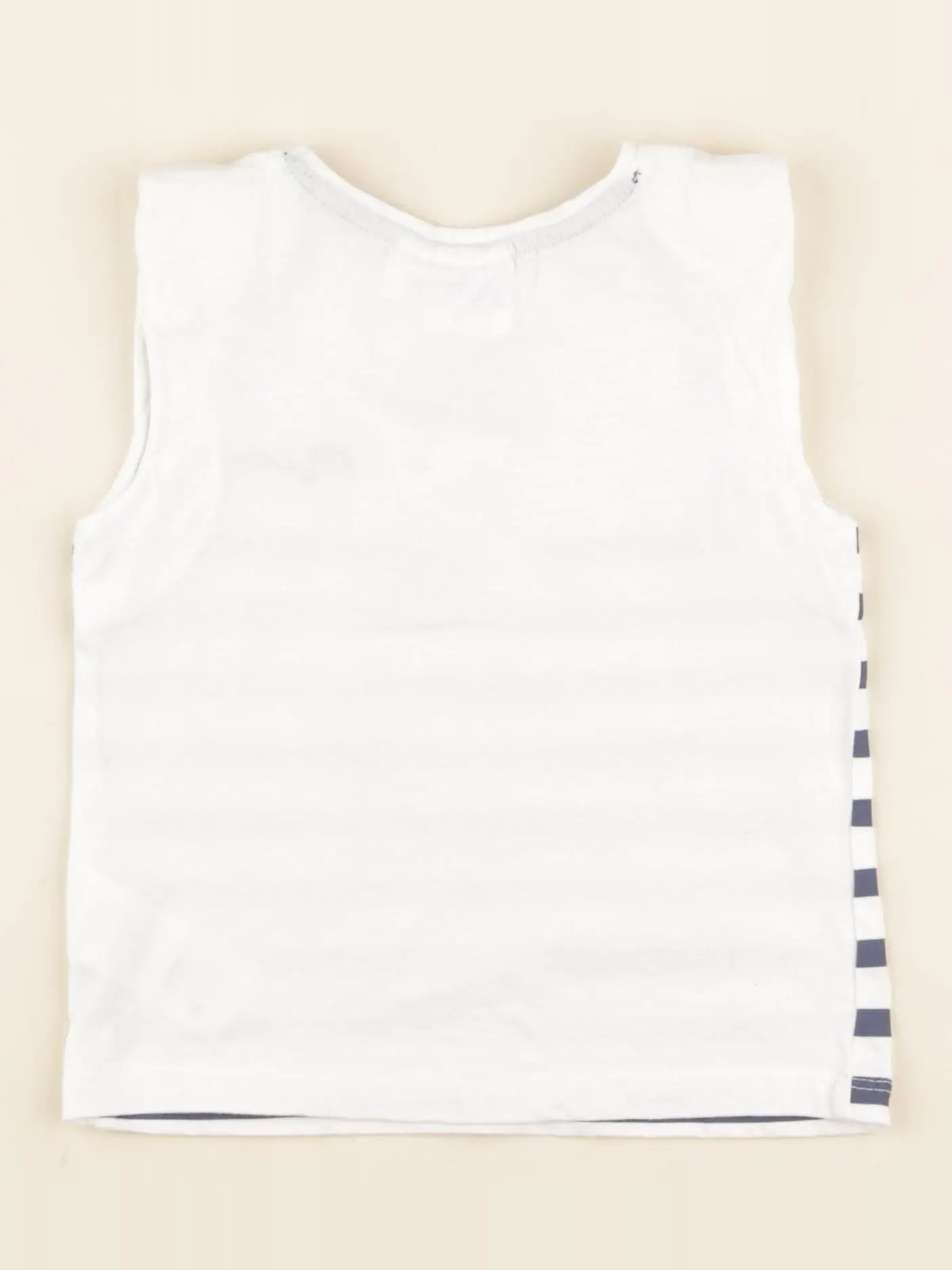 Vertbaudet - débardeur blanc - 3 ans
