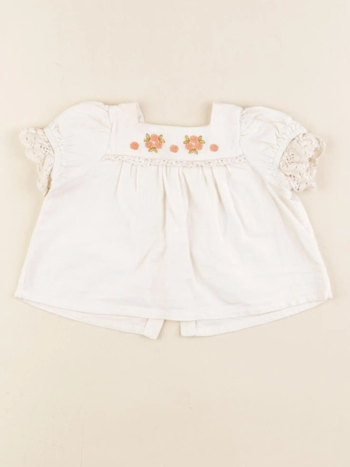 The new society - blouse beige - 3 mois