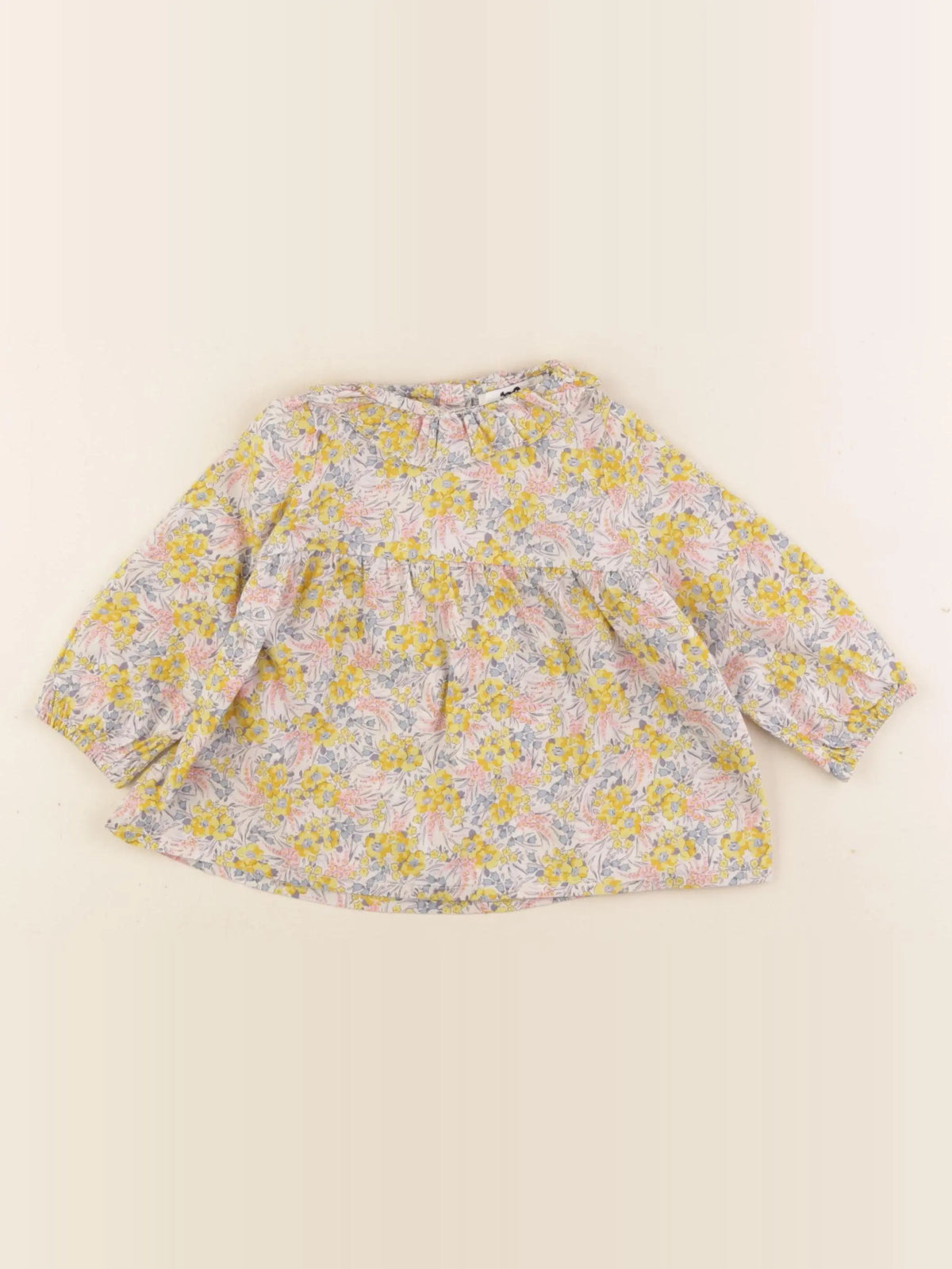 Cyrillus - blouse multicolore - 9 mois
