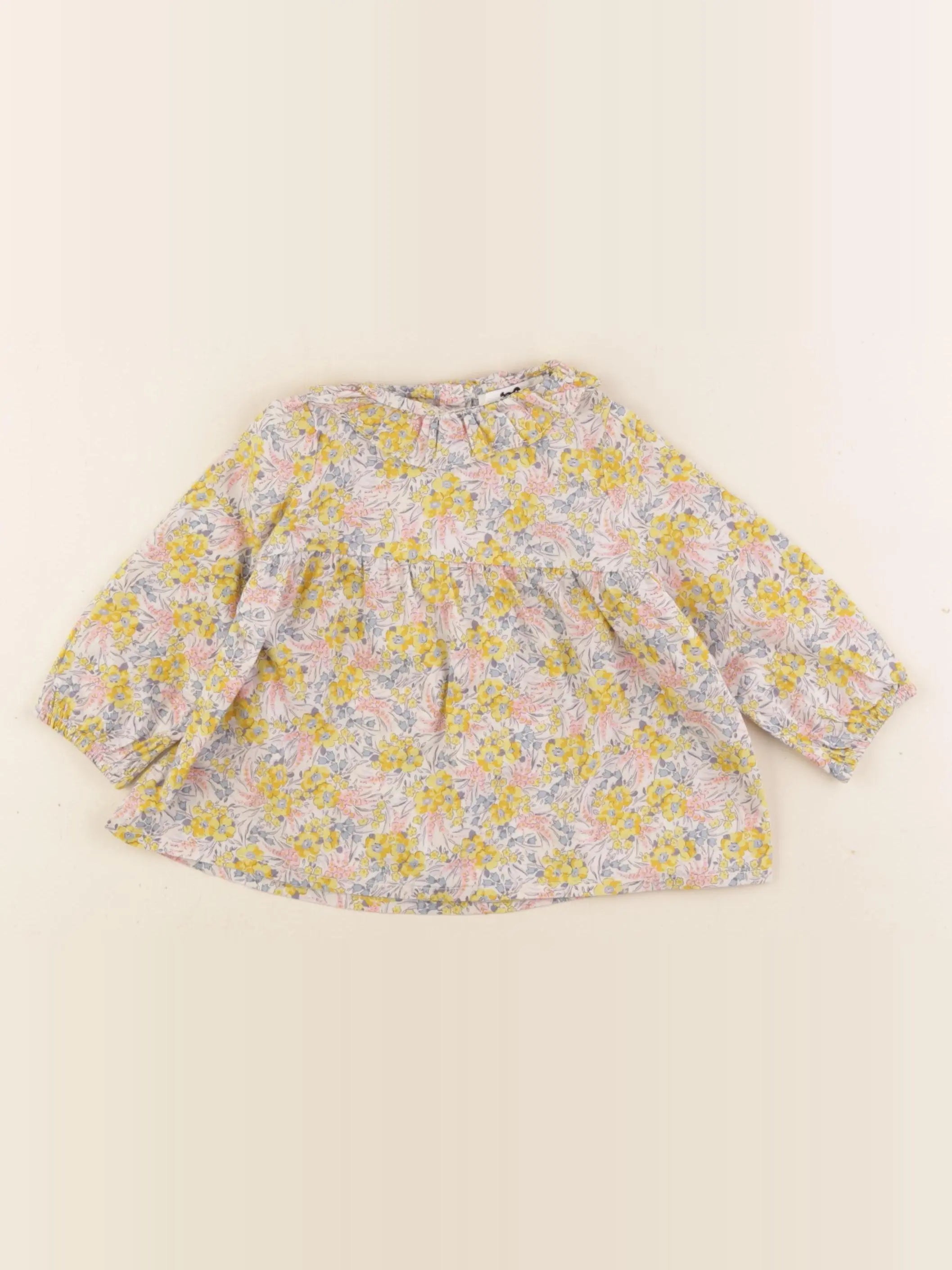 Cyrillus - blouse multicolore - 9 mois