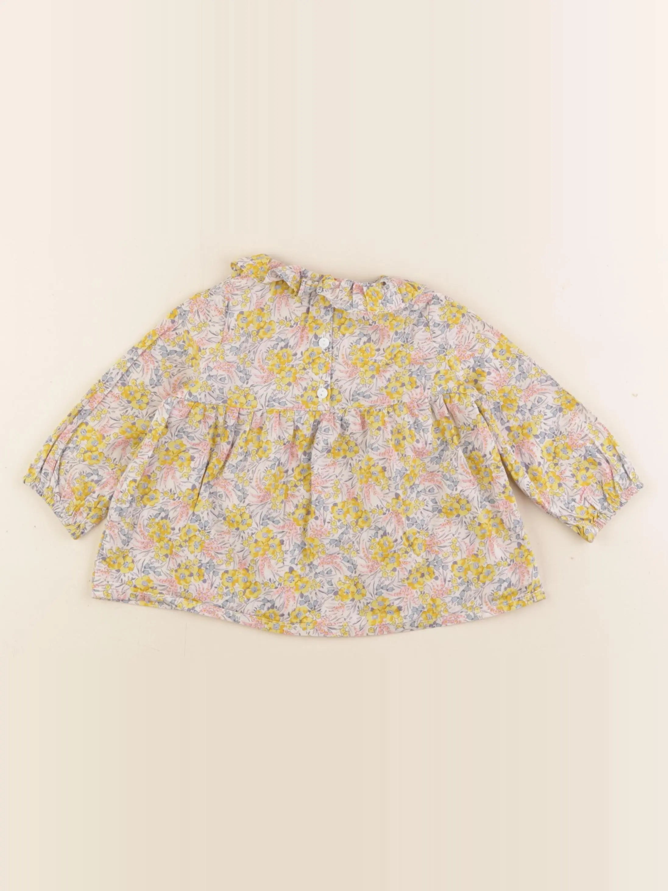 Cyrillus - blouse multicolore - 9 mois