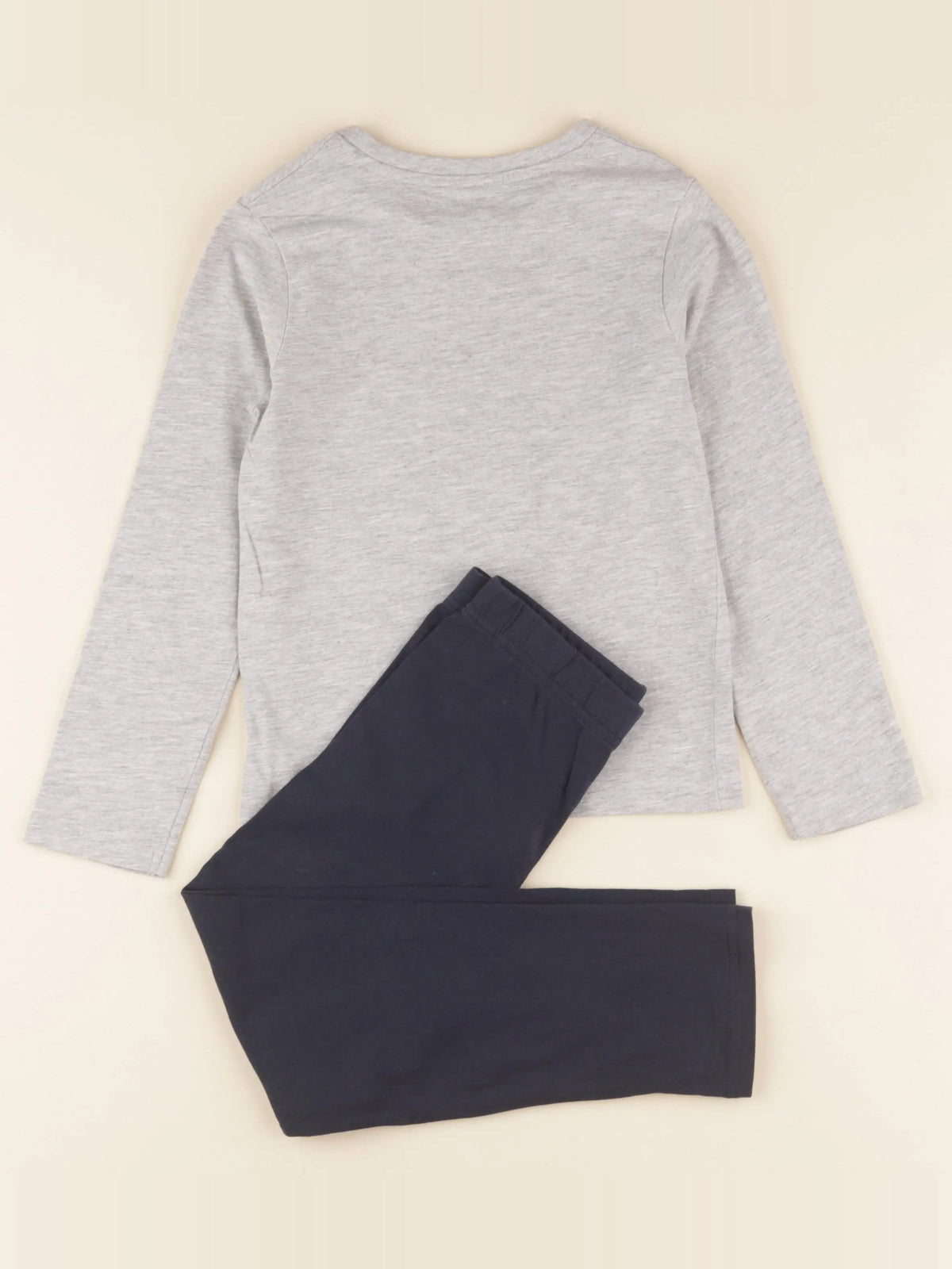 Vertbaudet - pyjama coton bleu - 6 ans