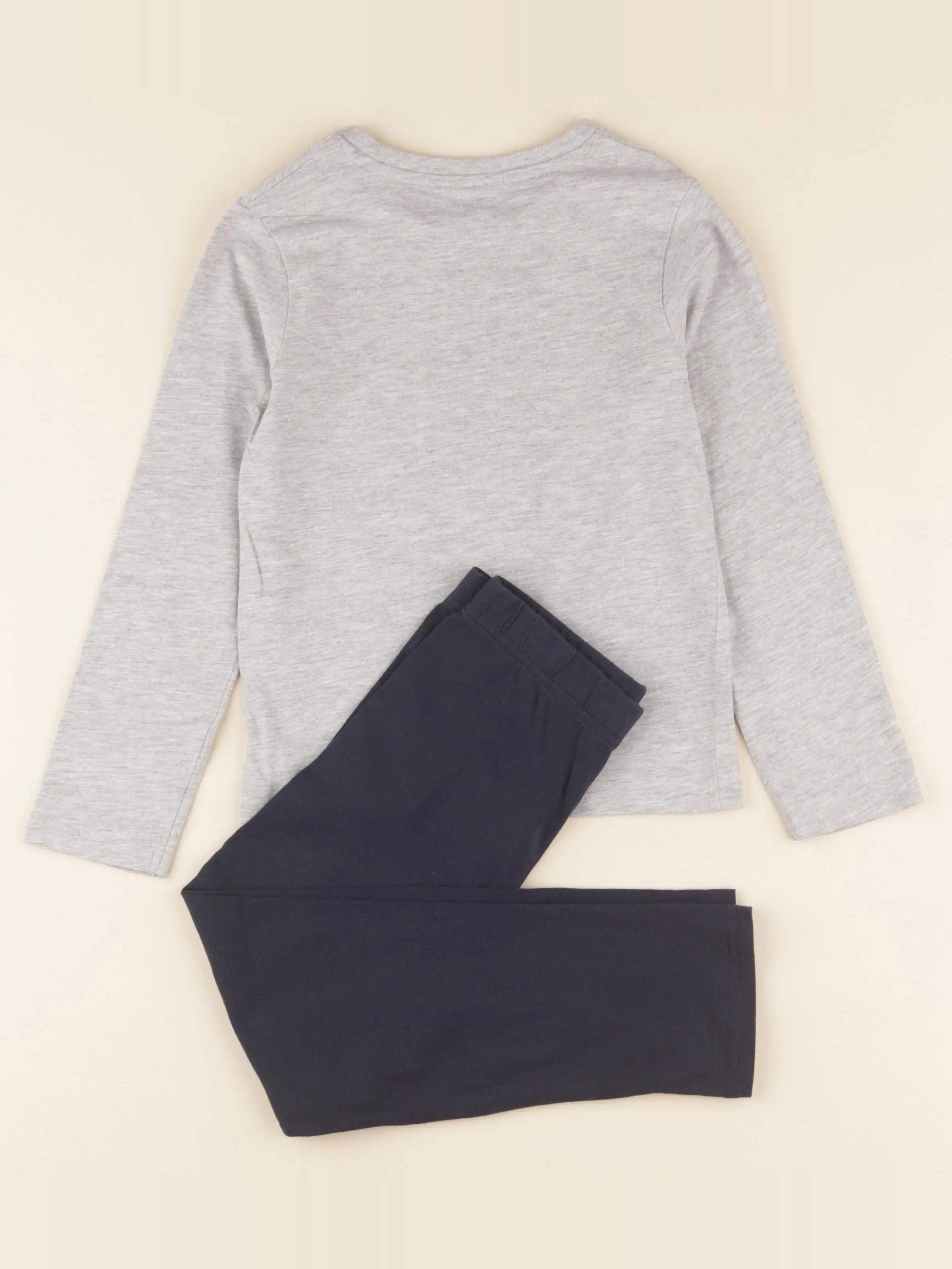 Vertbaudet - pyjama coton bleu - 6 ans