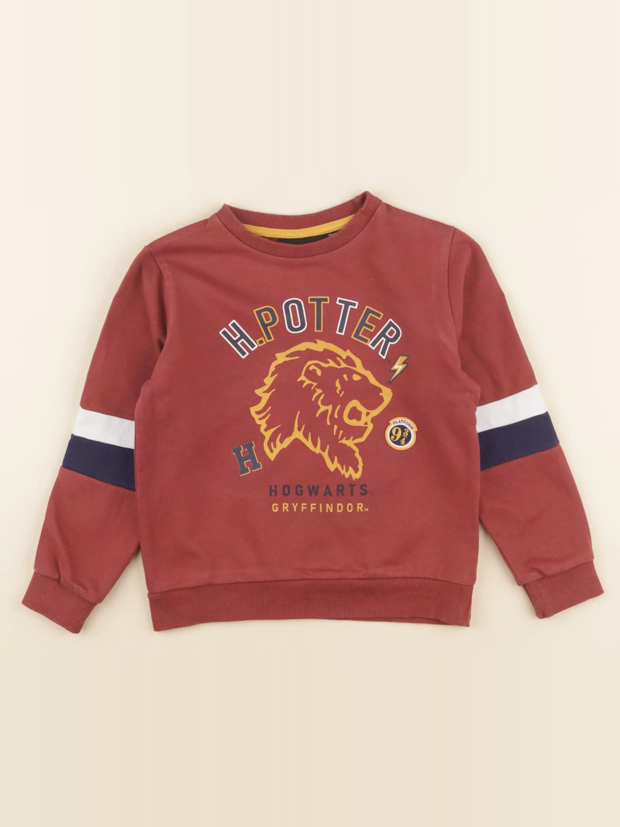 Vertbaudet - sweat rouge - 5 ans