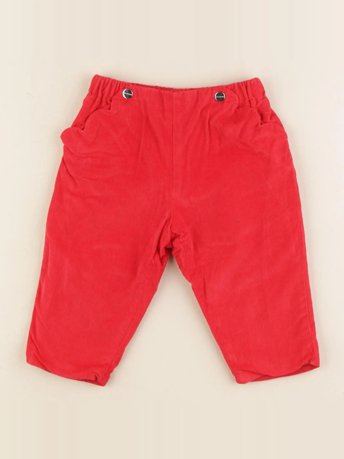 Jacadi - pantalon rouge - 6 mois