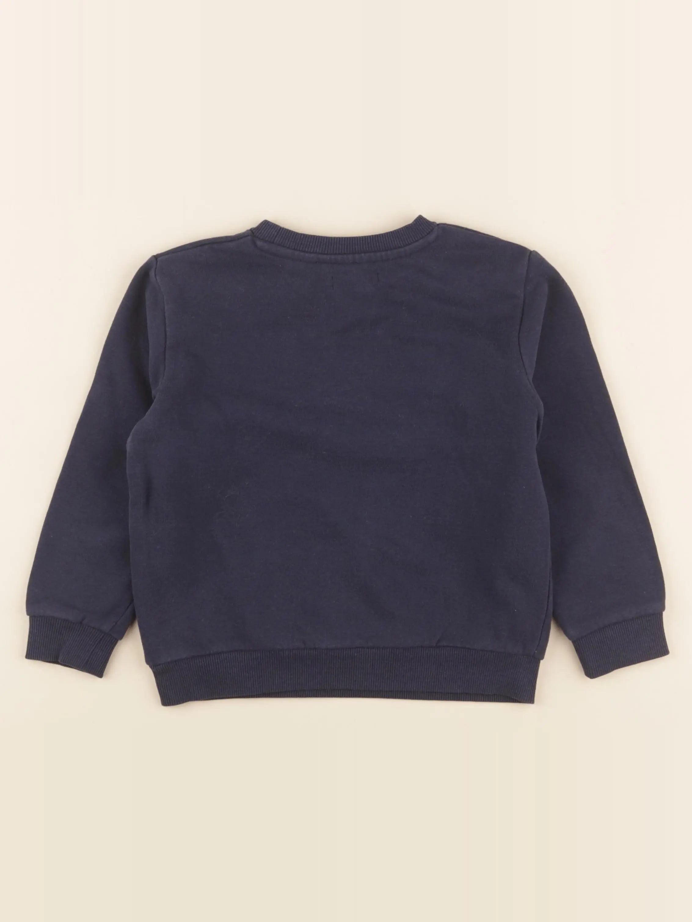 Vertbaudet - sweat bleu - 5 ans