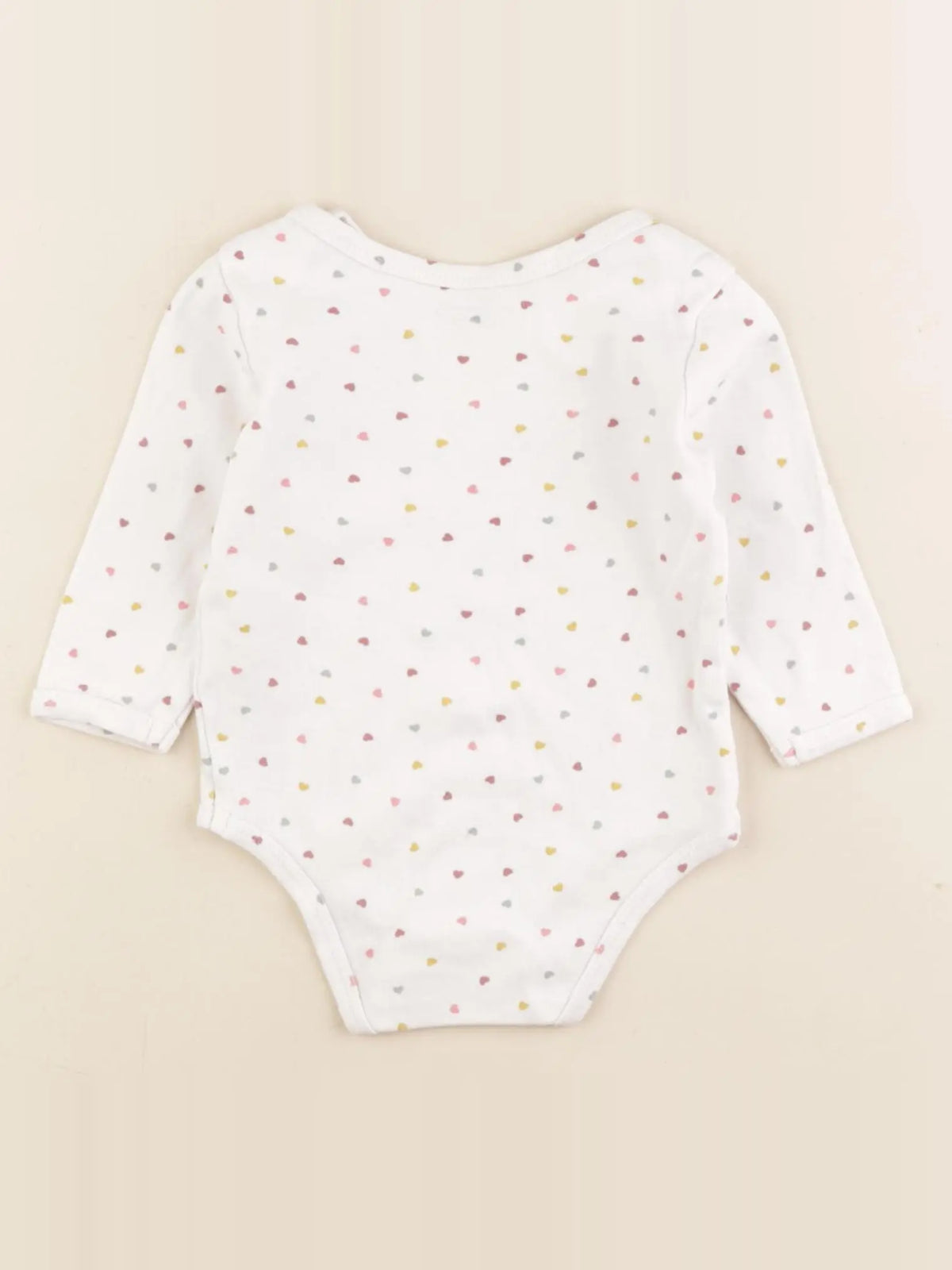 Vertbaudet - body blanc - 6 mois