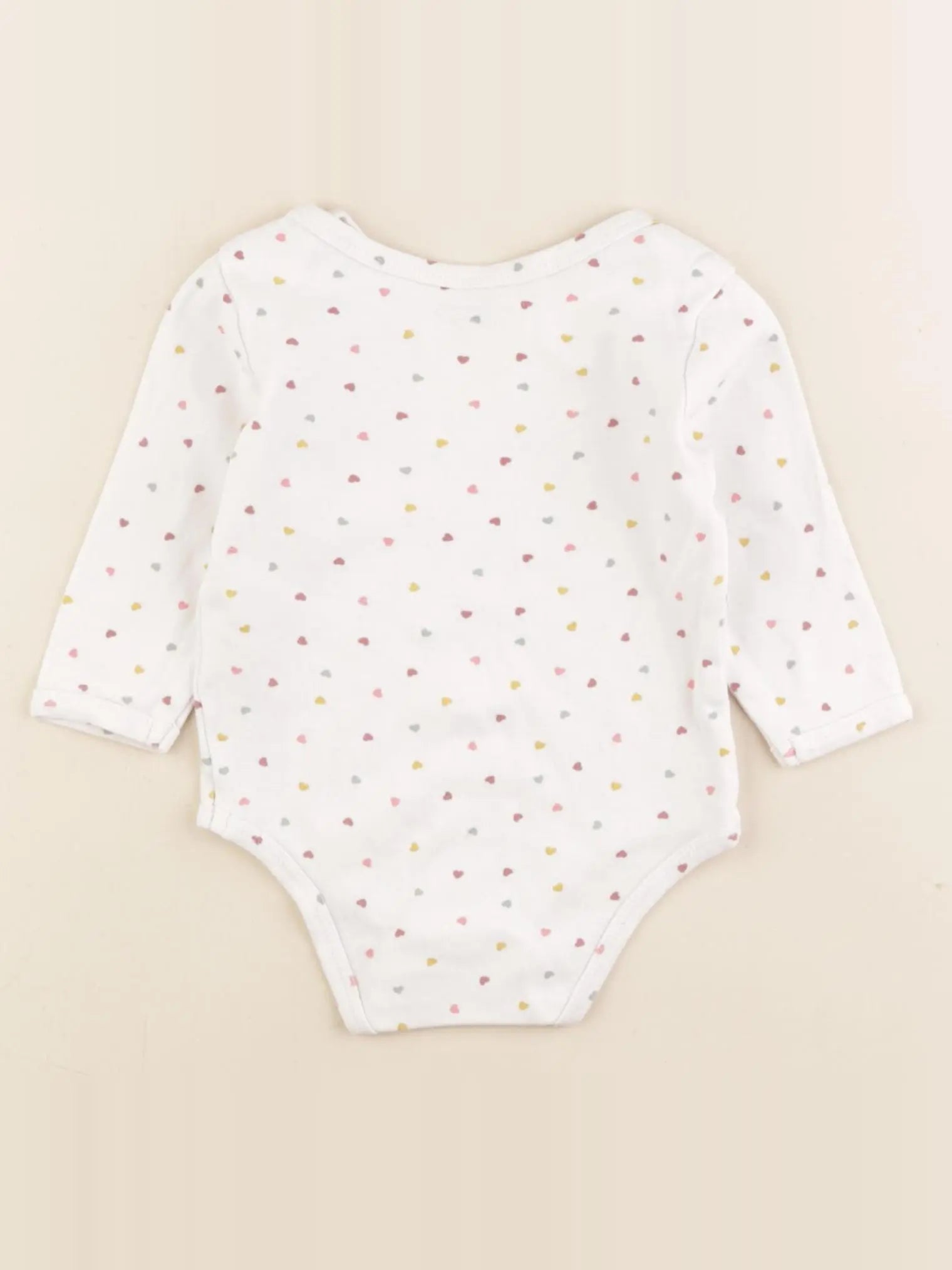 Vertbaudet - body blanc - 6 mois