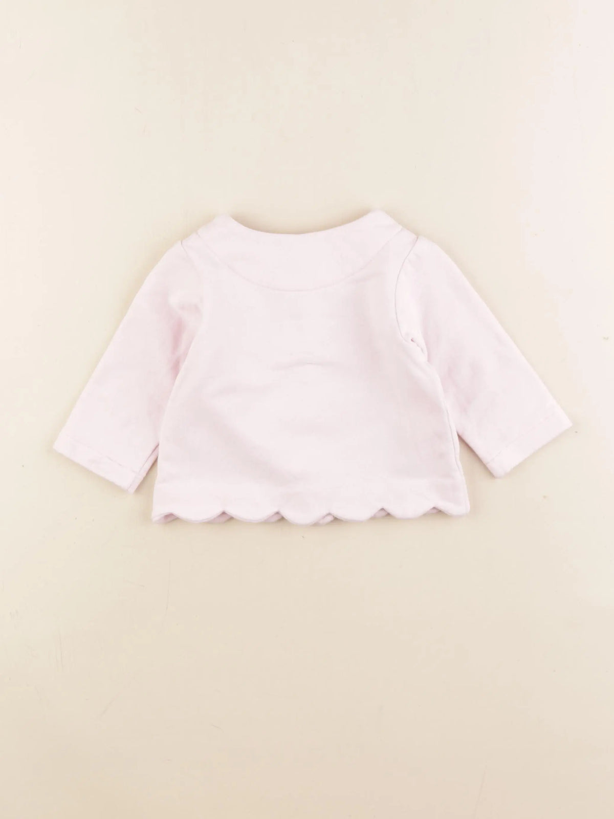 Jacadi - sweat rose - 6 mois