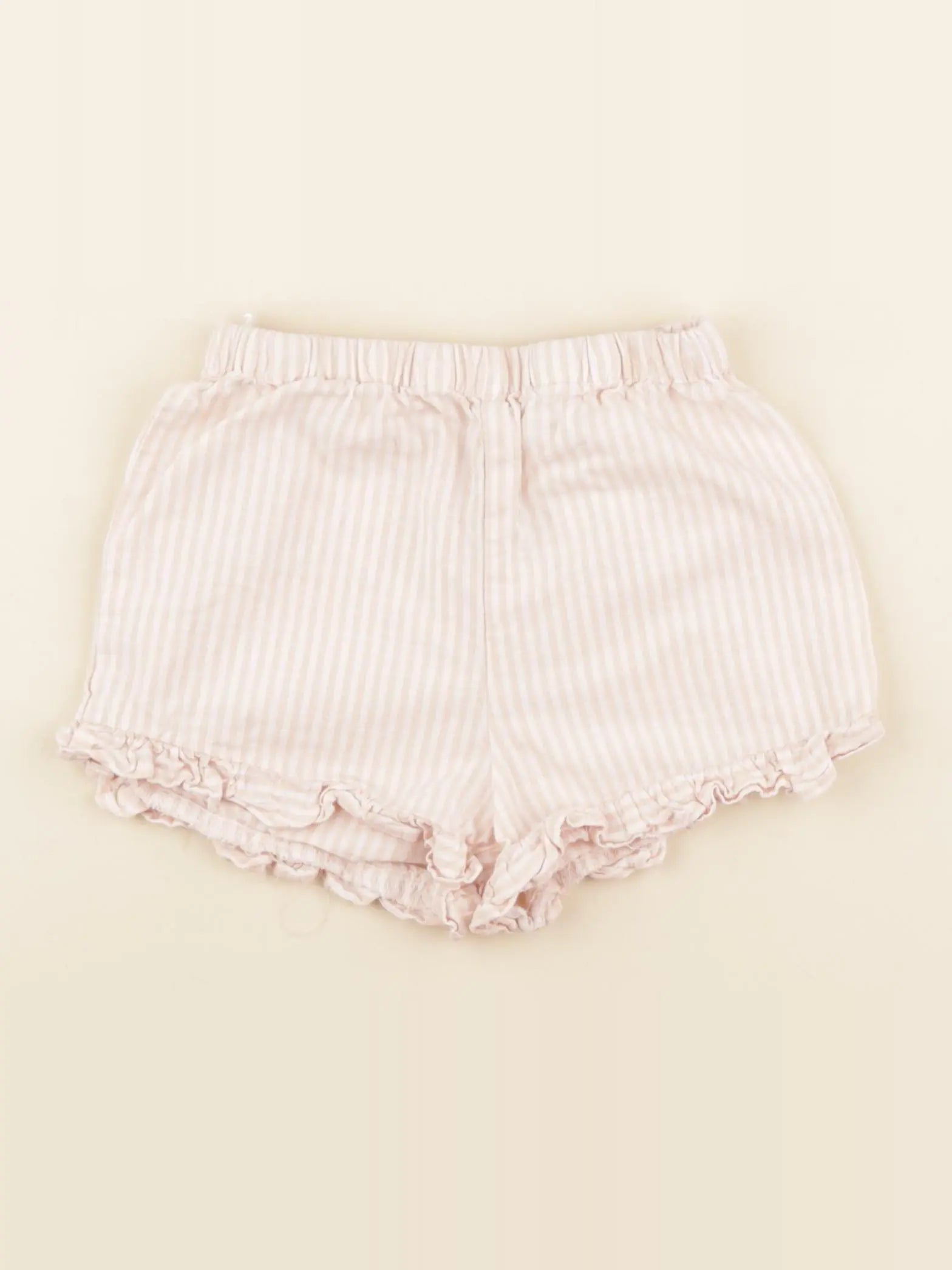 H&M - short rose - 12/18 mois