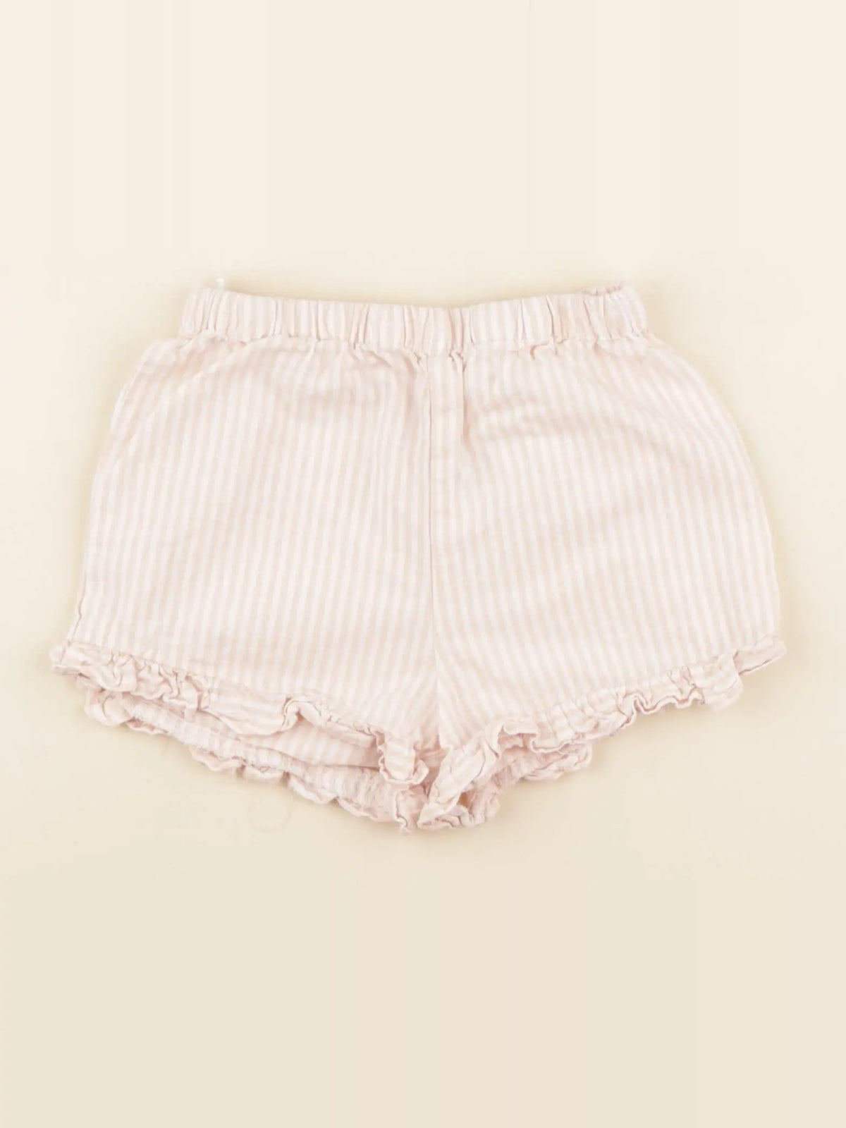 H&M - short rose - 12/18 mois
