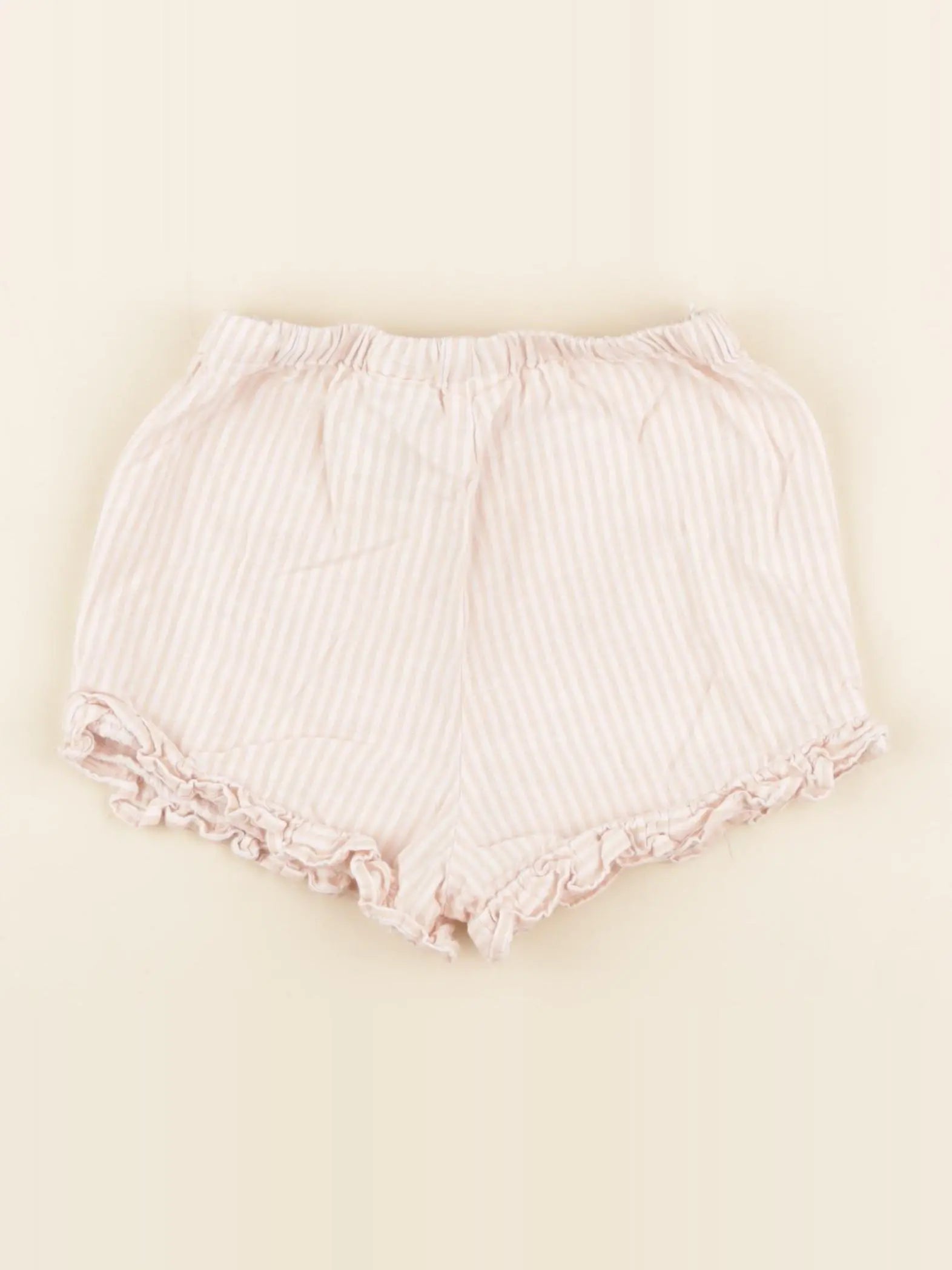 H&M - short rose - 12/18 mois
