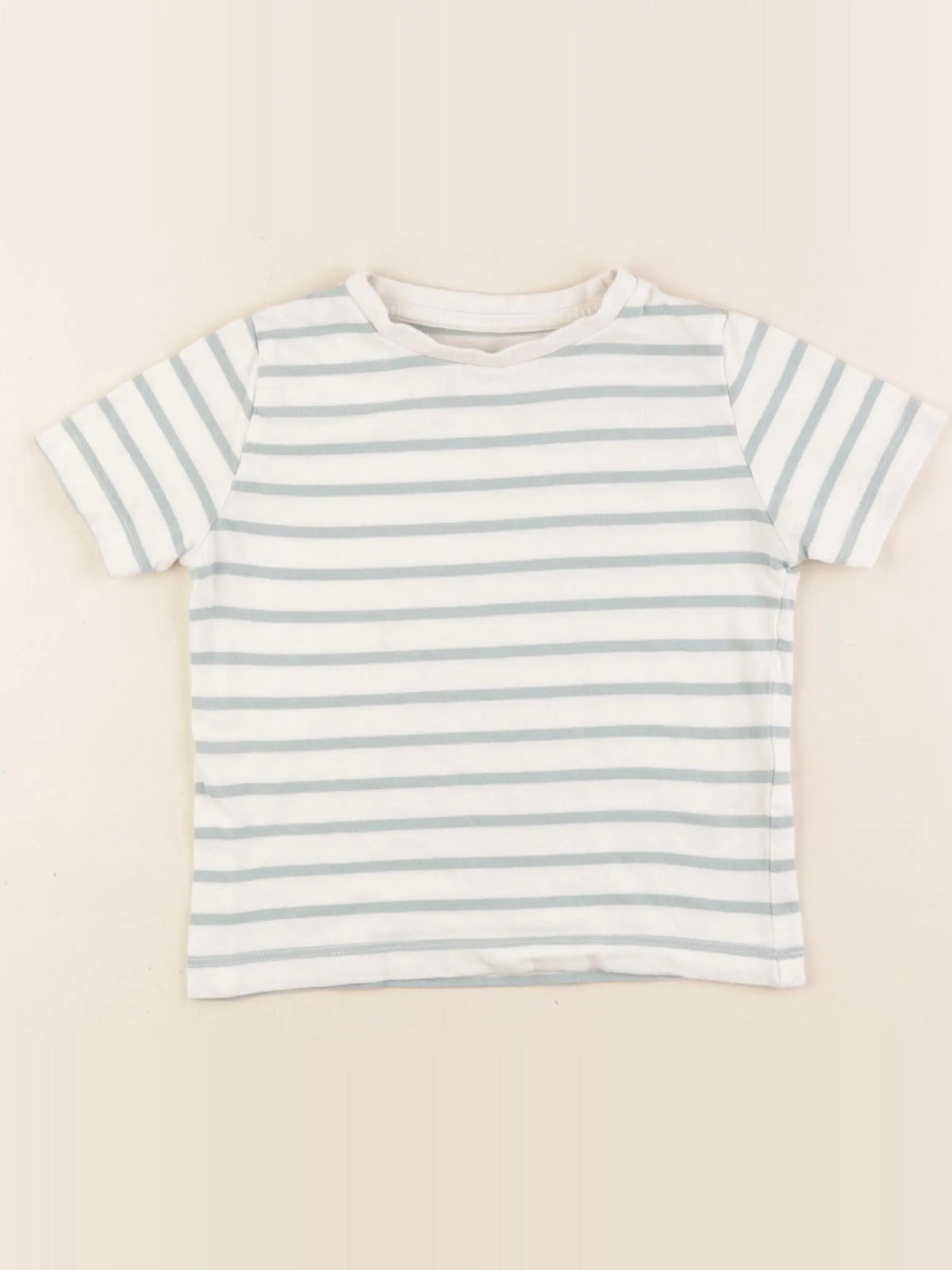 Vertbaudet - tee-shirt blanc, vert - 3 ans