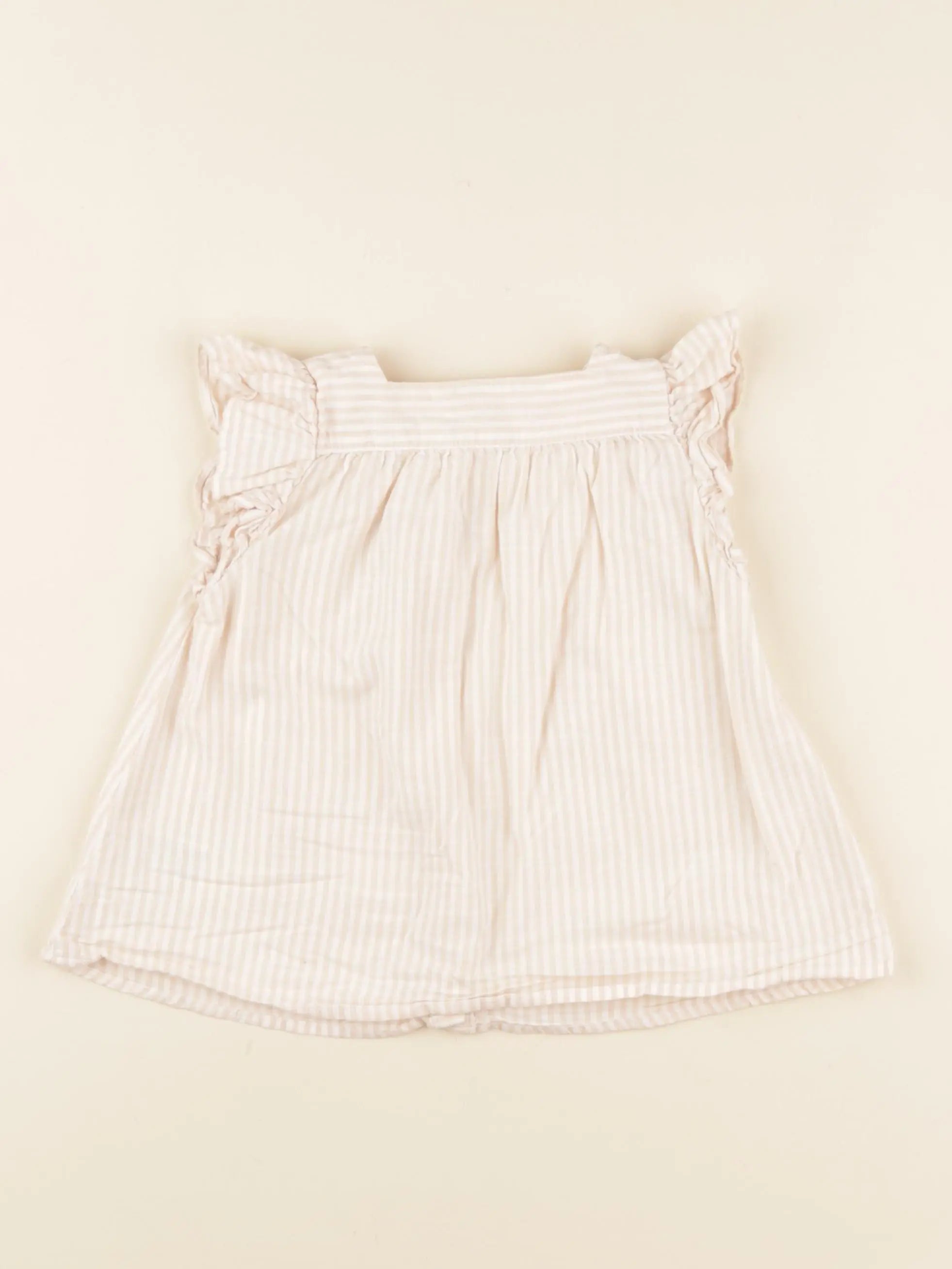 H&M - blouse rose - 12/18 mois