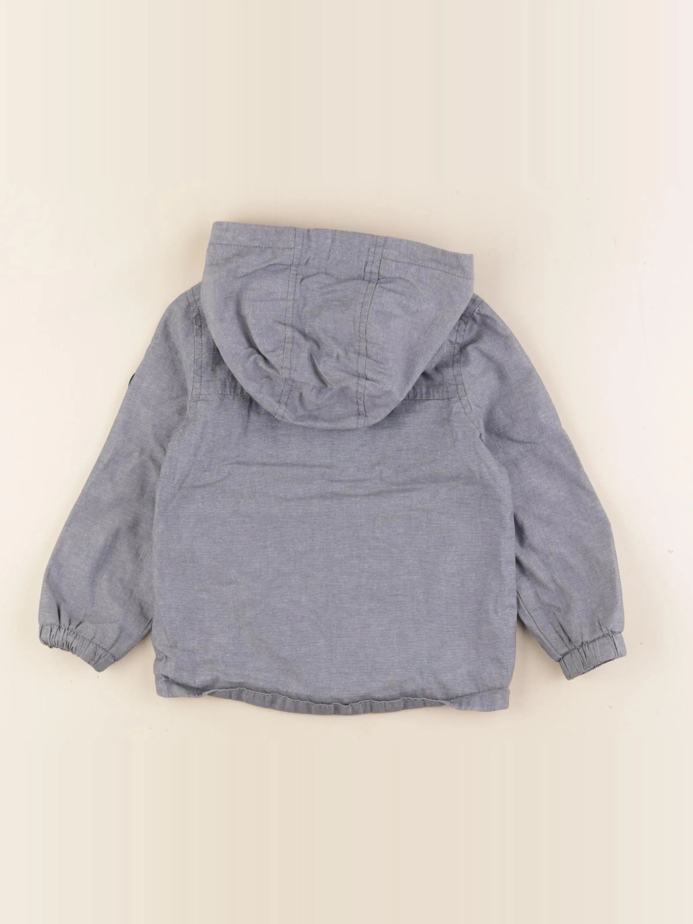 Vertbaudet - coupe-vent bleu - 3 ans