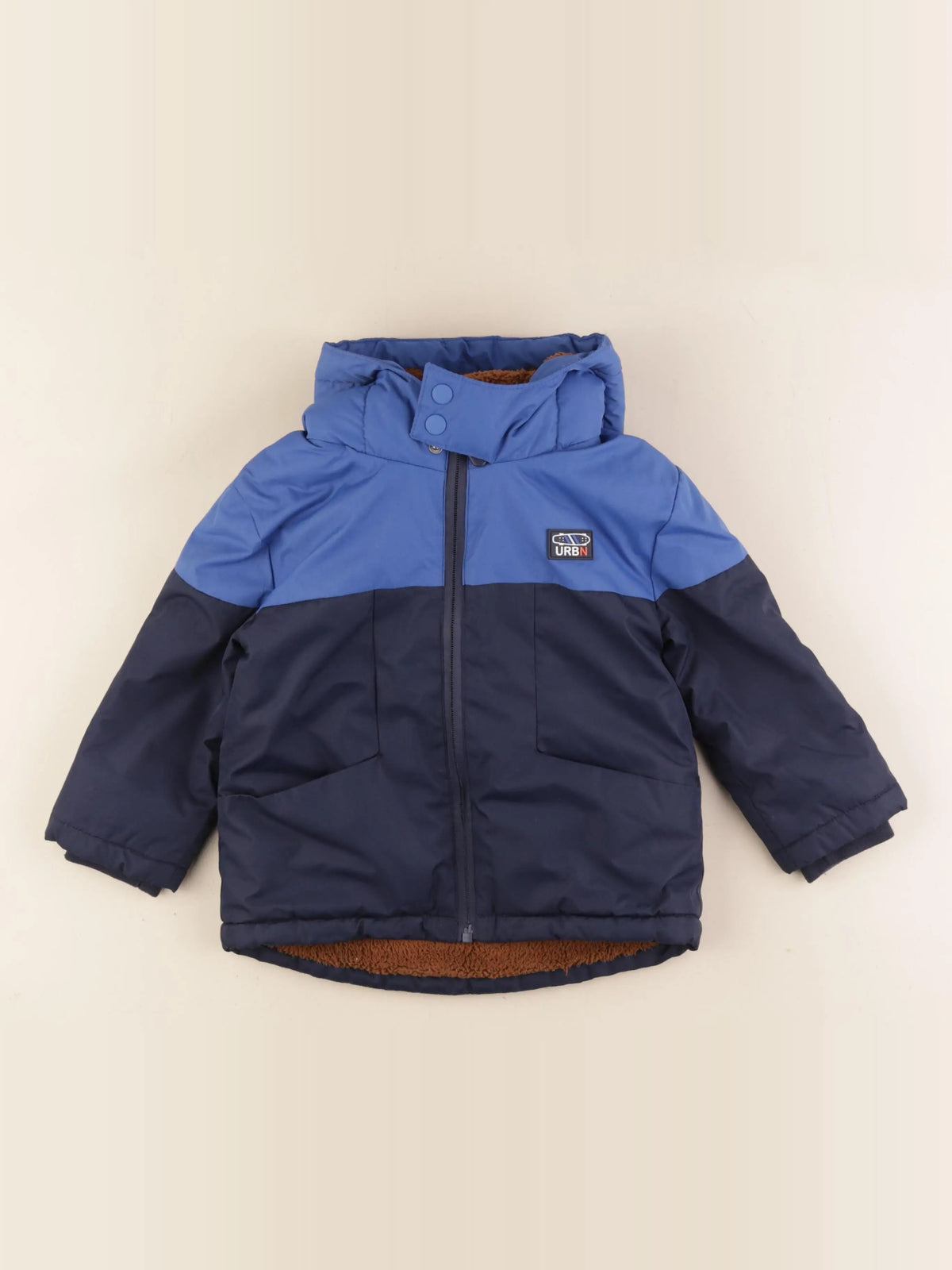 Vertbaudet - parka bleu - 3 ans