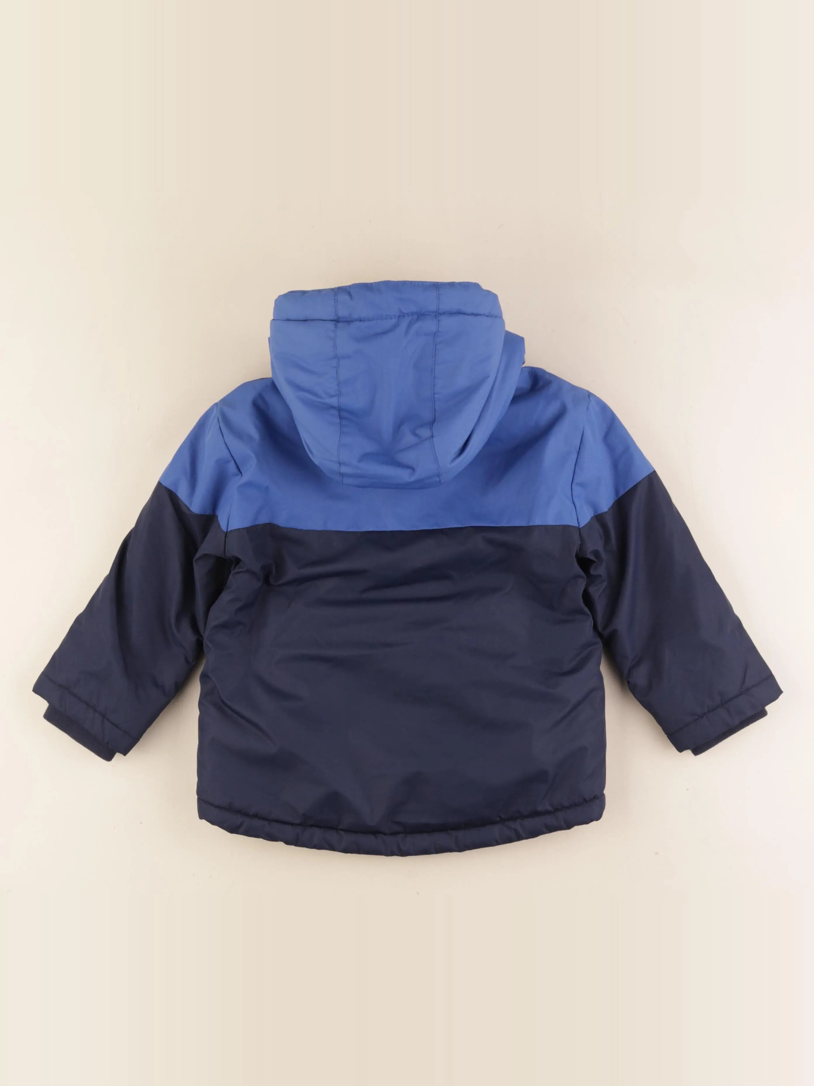 Vertbaudet - parka bleu - 3 ans