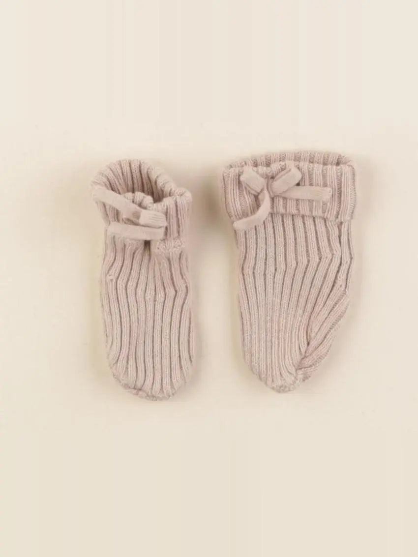 Vertbaudet - chaussons beige - pointure 17/18