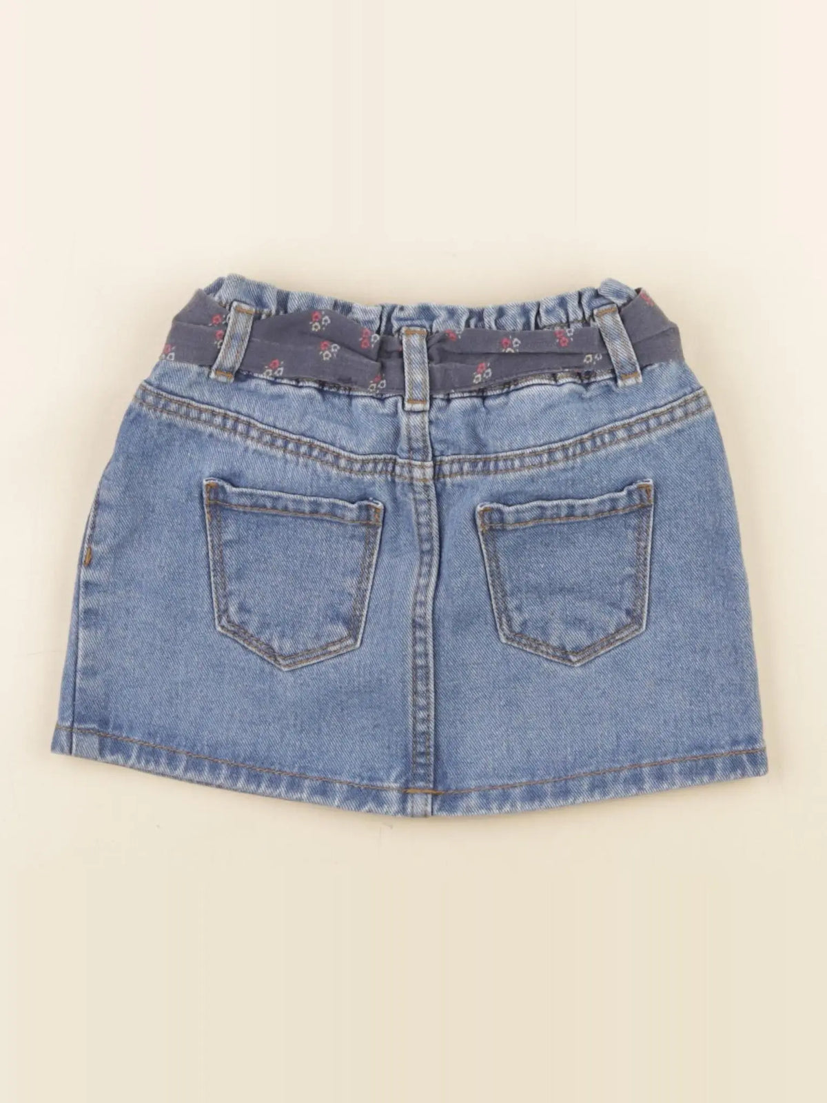 Vertbaudet - jupe bleu - 3 ans