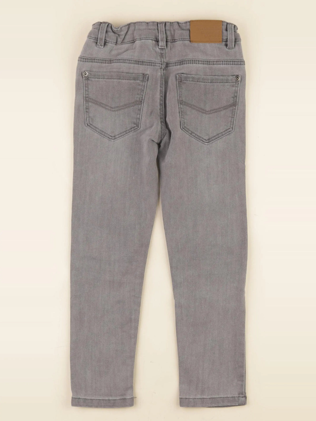 Vertbaudet - jean gris - 6 ans