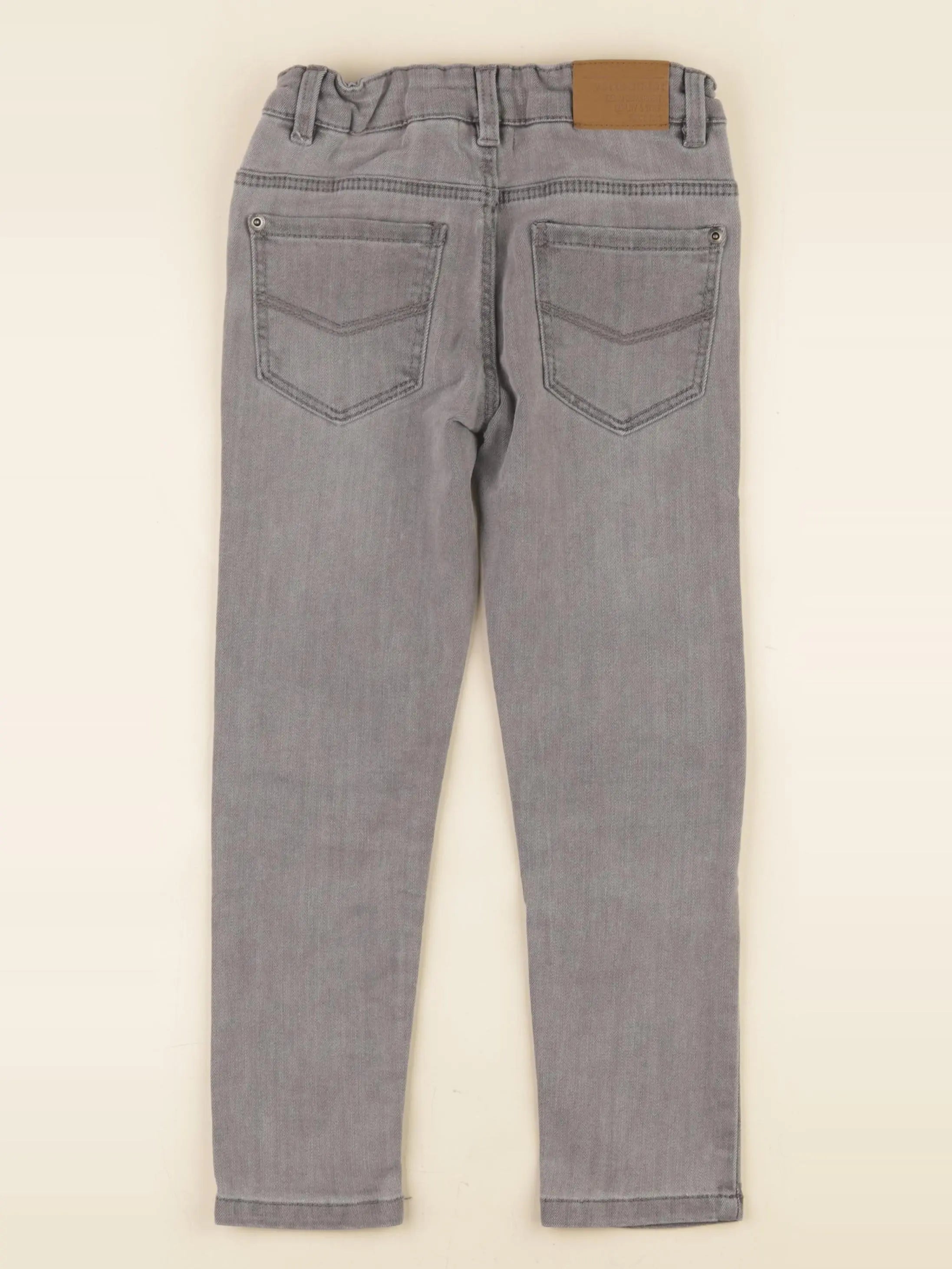 Vertbaudet - jean gris - 6 ans