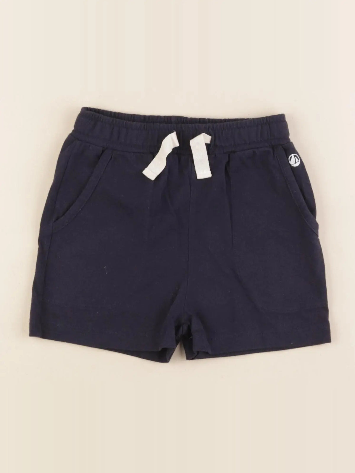 Petit Bateau - short bleu - 4 ans