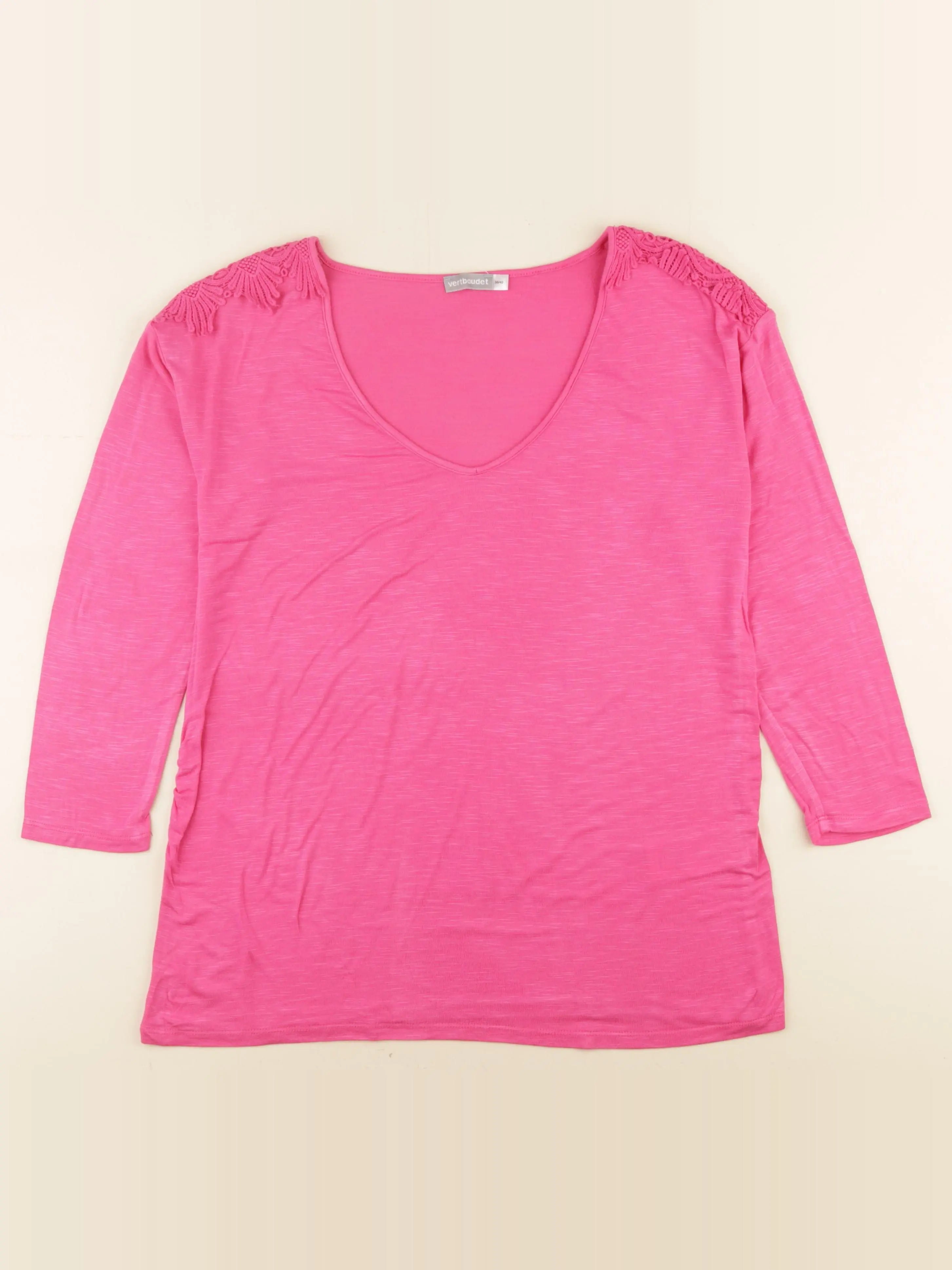 Vertbaudet - tee-shirt grossesse rose - 38 à 40