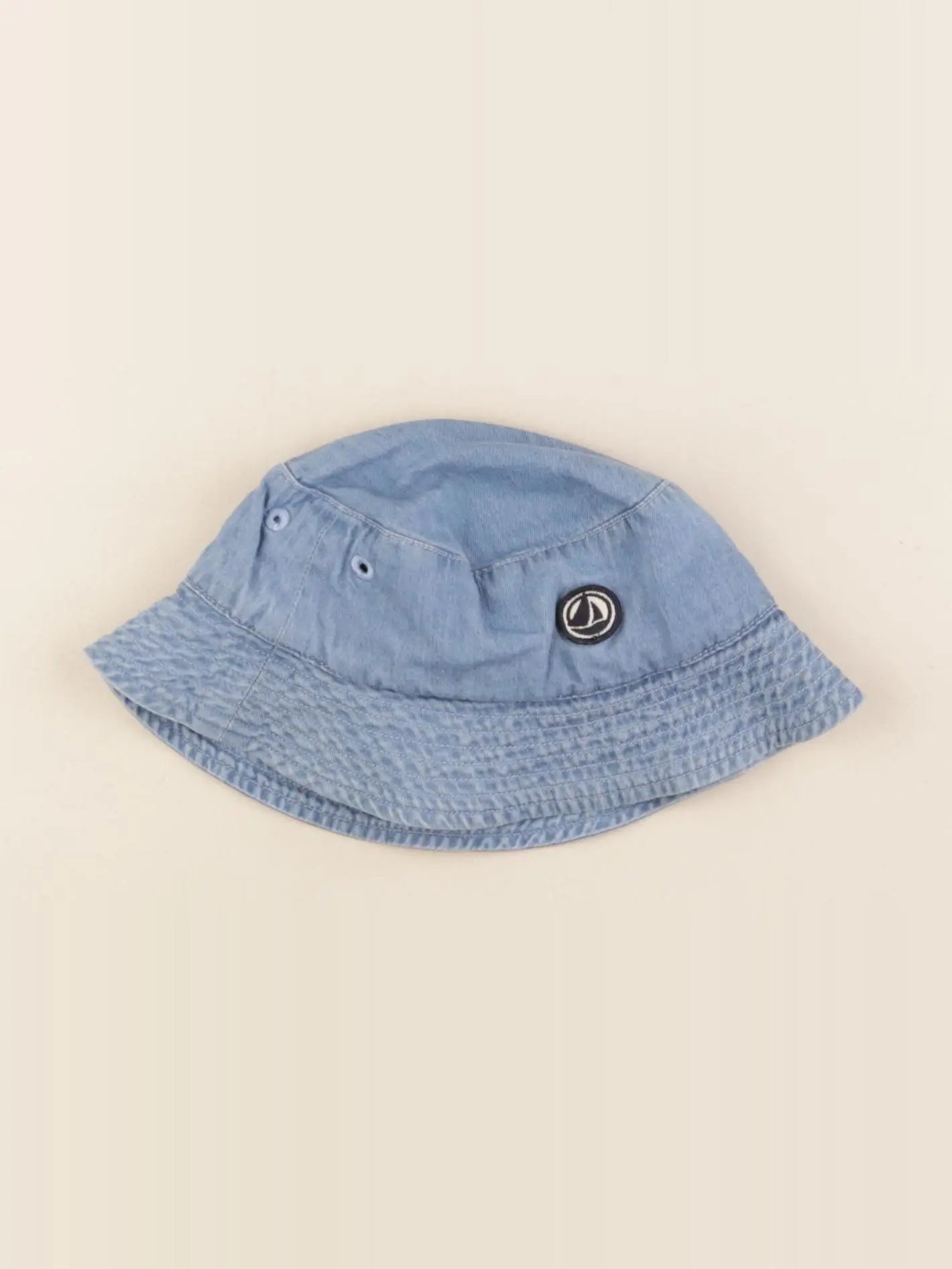 Petit Bateau - chapeau bleu - 3/4 ans