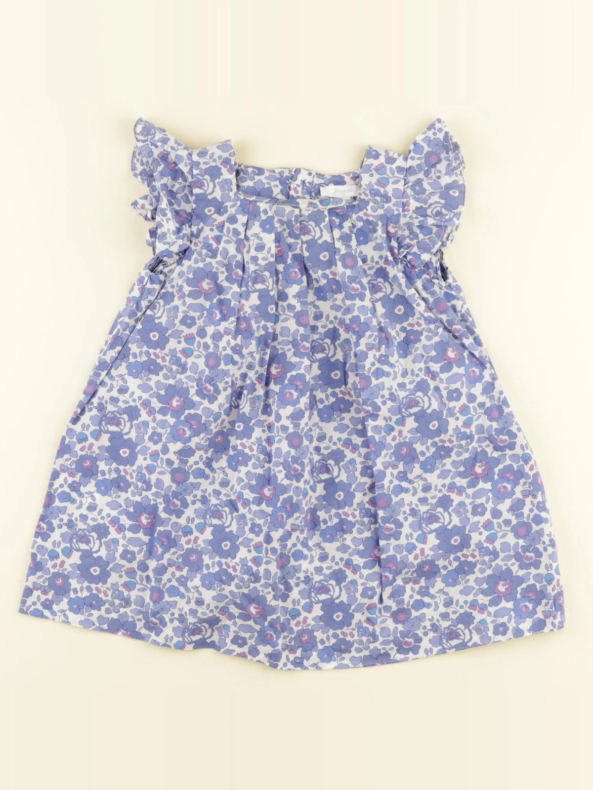 Jacadi - robe liberty multicolore - 18 mois