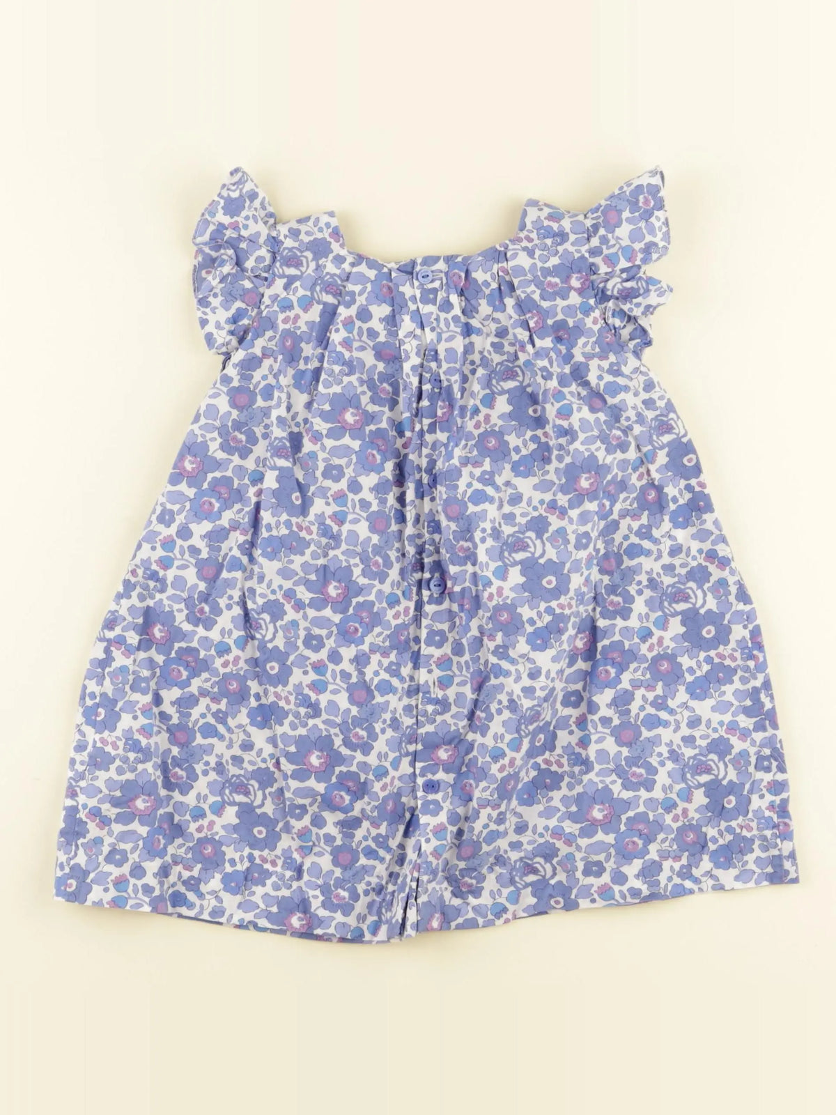 Jacadi - robe liberty multicolore - 18 mois