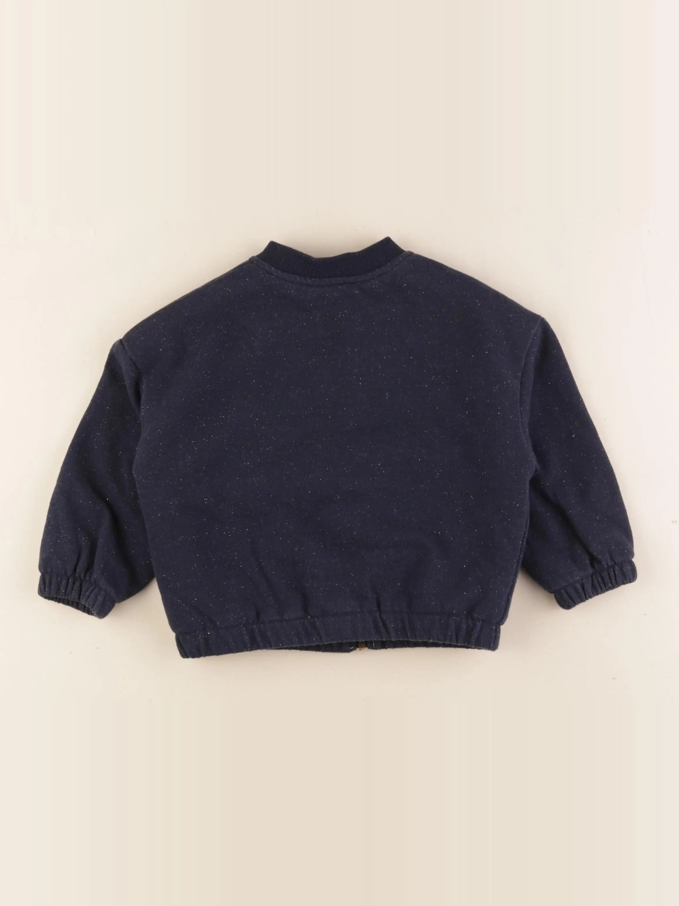 Monoprix - sweat bleu, or - 3 ans