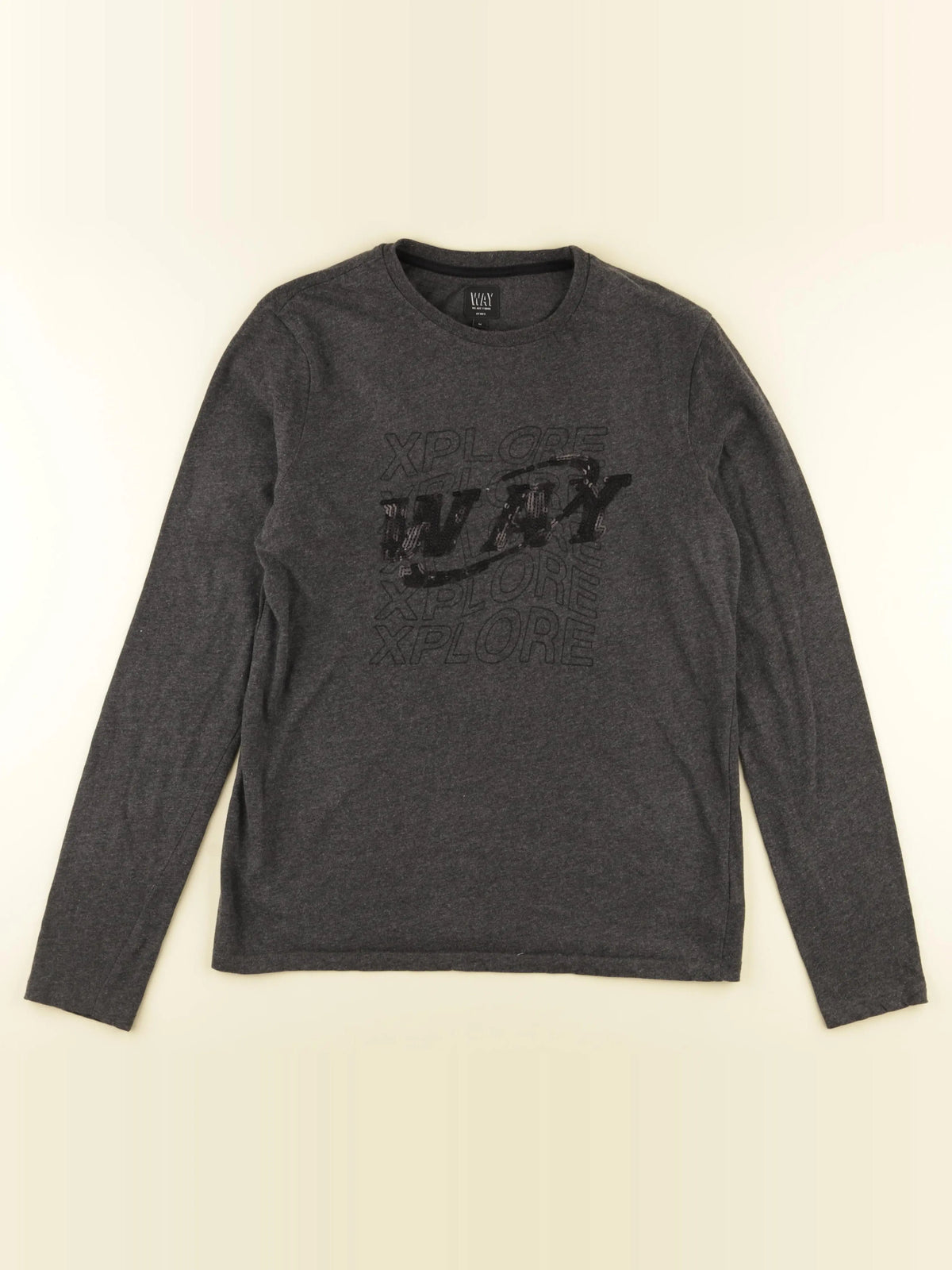 IKKS - tee-shirt gris - 16 ans