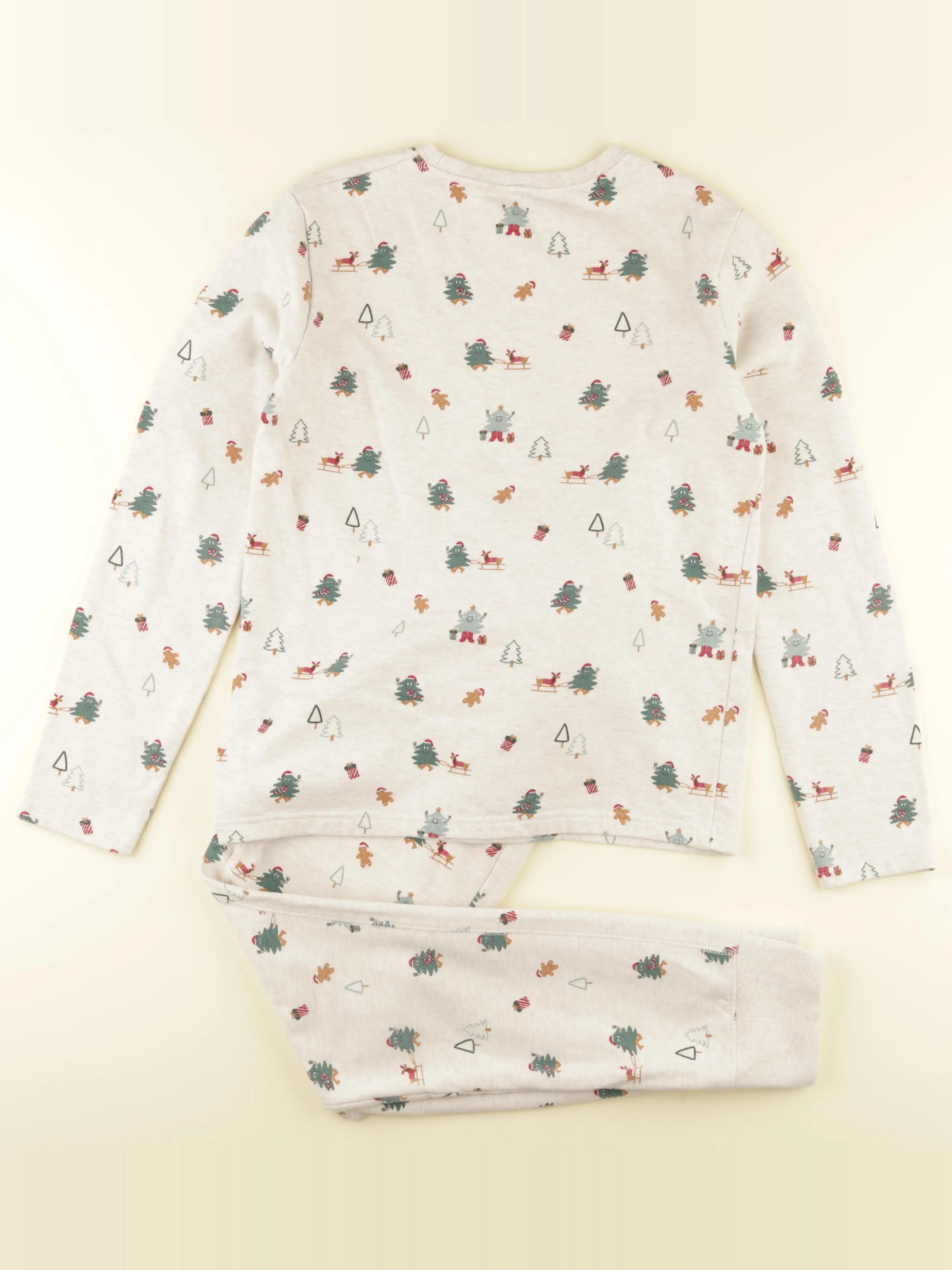 Tape à l'oeil - pyjama coton beige - 14 ans