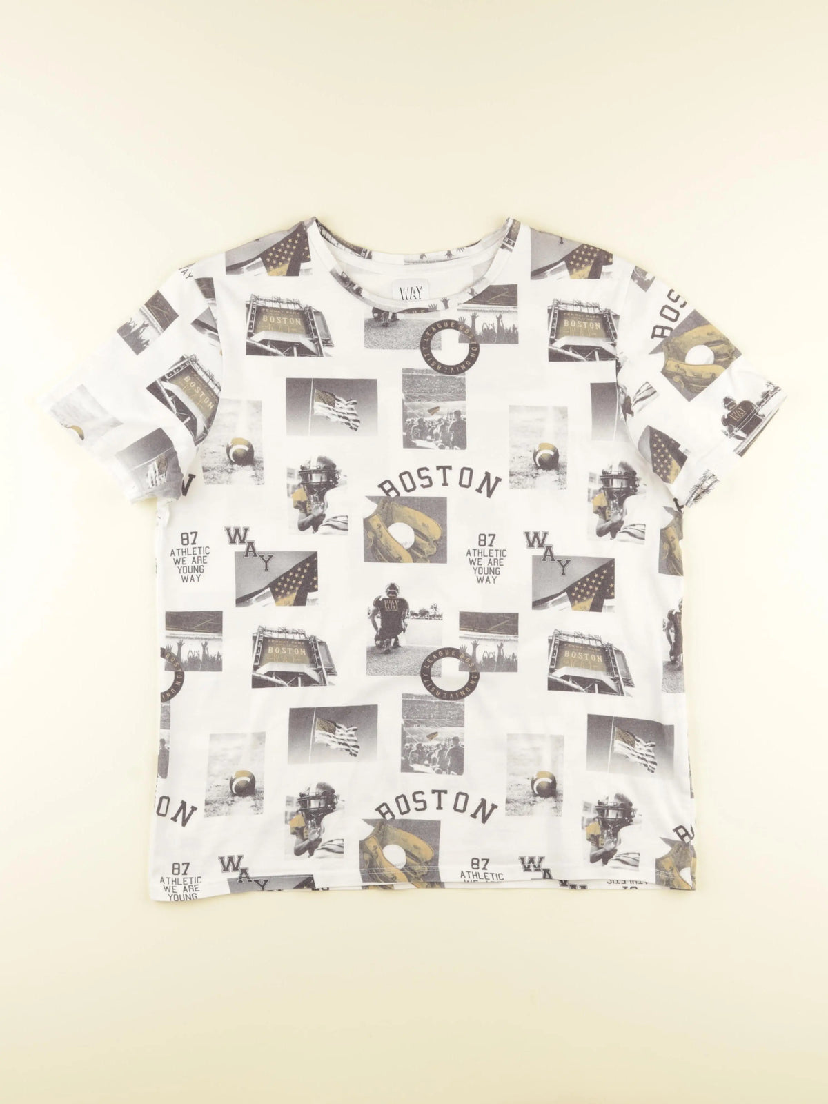 IKKS - tee-shirt multicolore - 16 ans