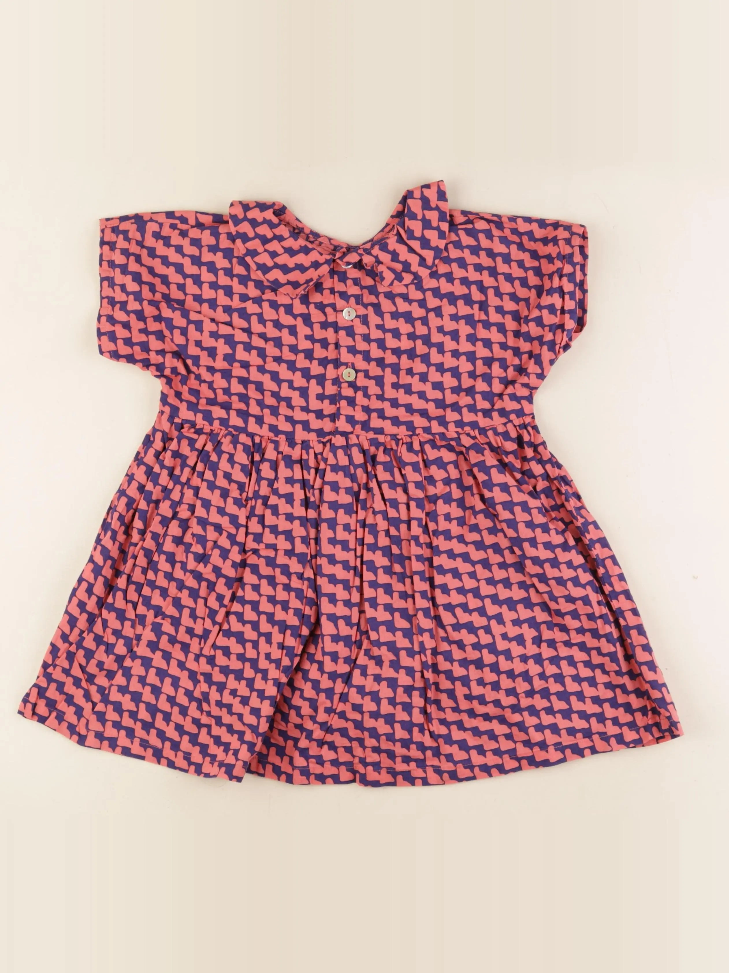 Wowo - robe rose - 4 ans
