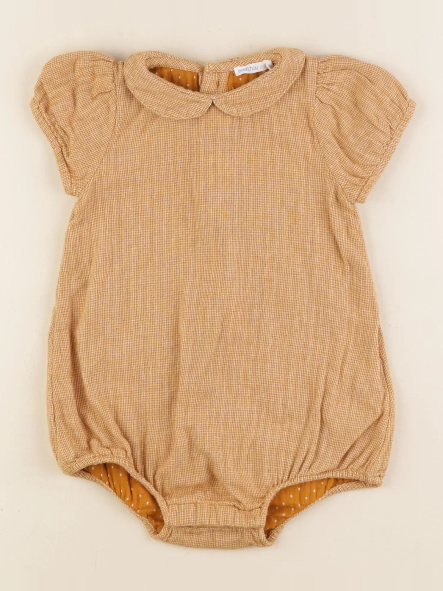 Boutchou - combinaison jaune - 12 mois