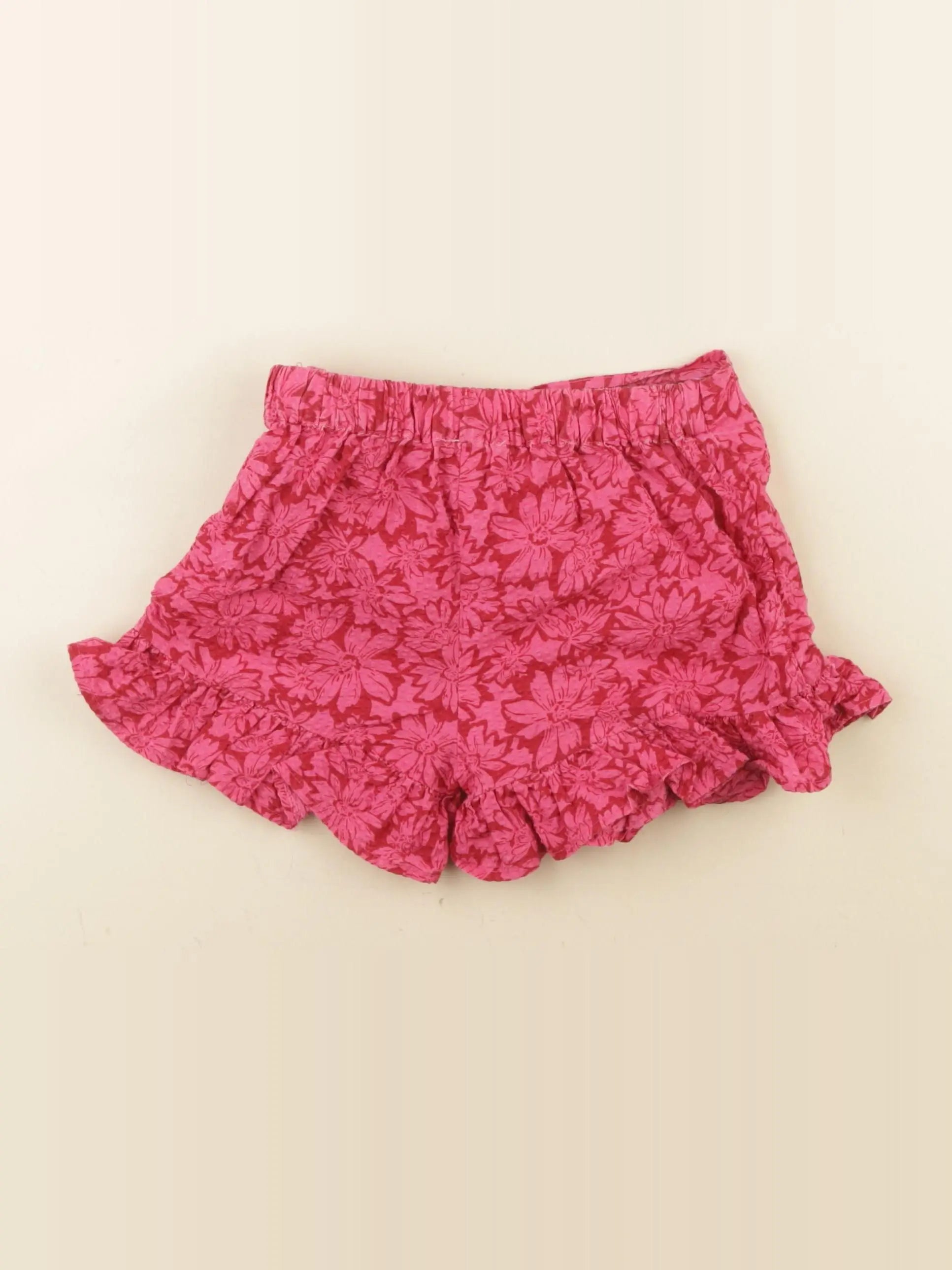 Vertbaudet - jupe short rose - 3 ans