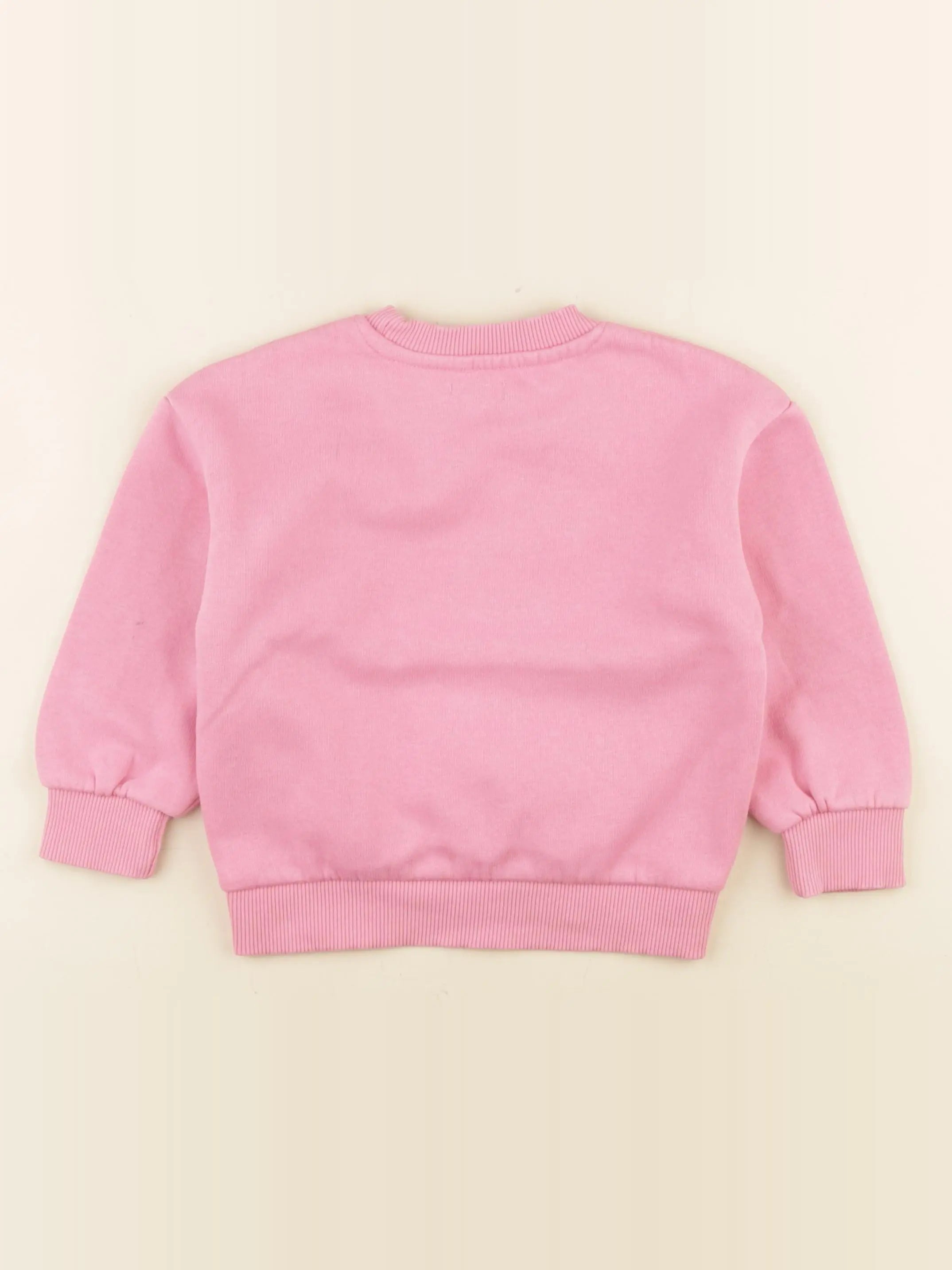 Vertbaudet - sweat rose - 3 ans