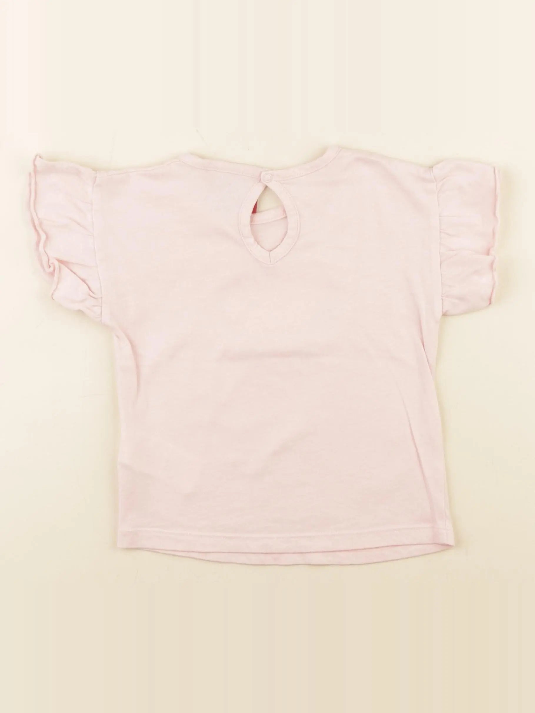 Vertbaudet - tee-shirt rose - 3 ans