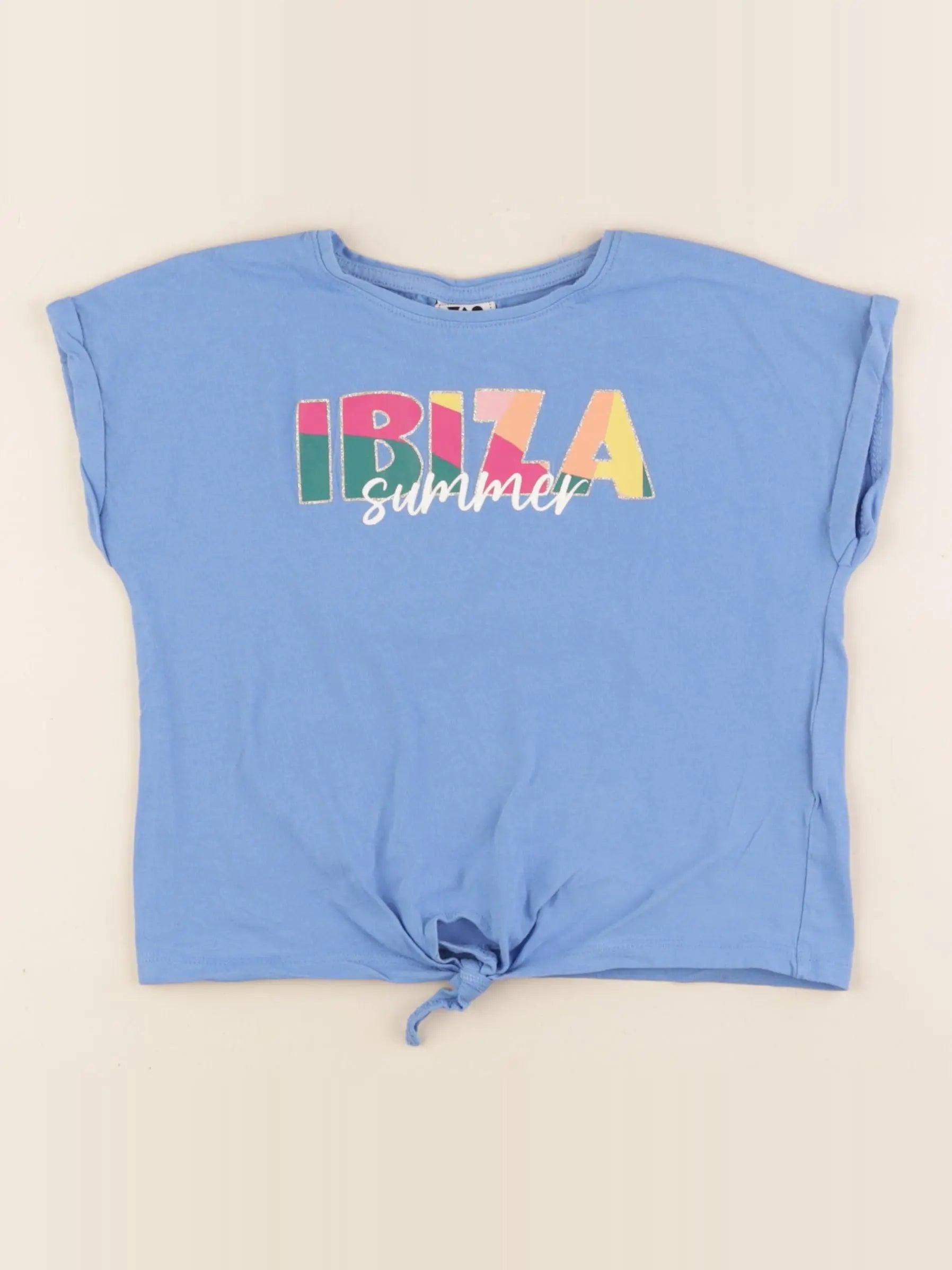 Tape à l'oeil - tee-shirt bleu - 5 ans