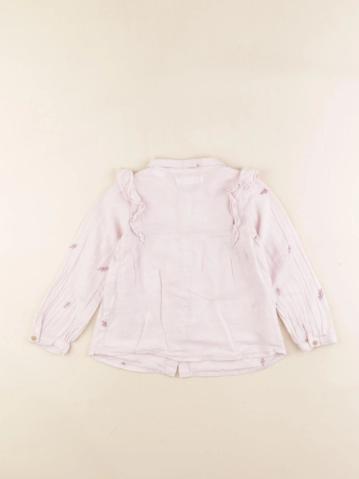 Zara - blouse rose - 4/5 ans