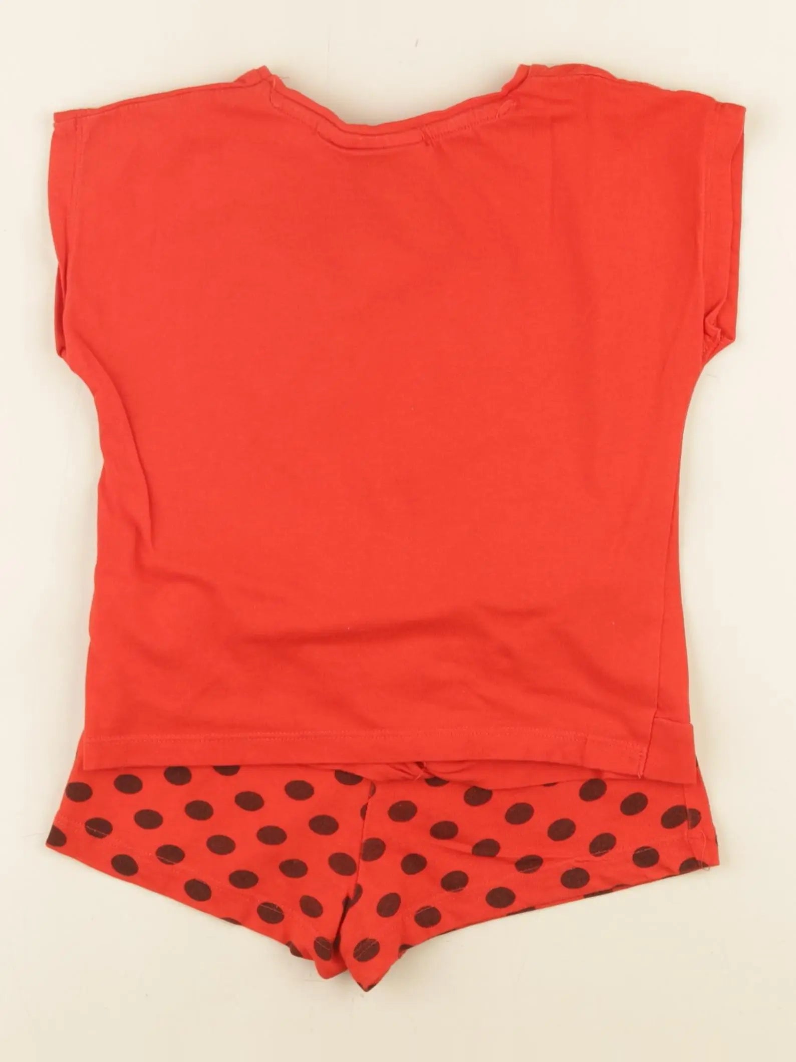 Vertbaudet - pyjama coton argent, rouge - 3 ans