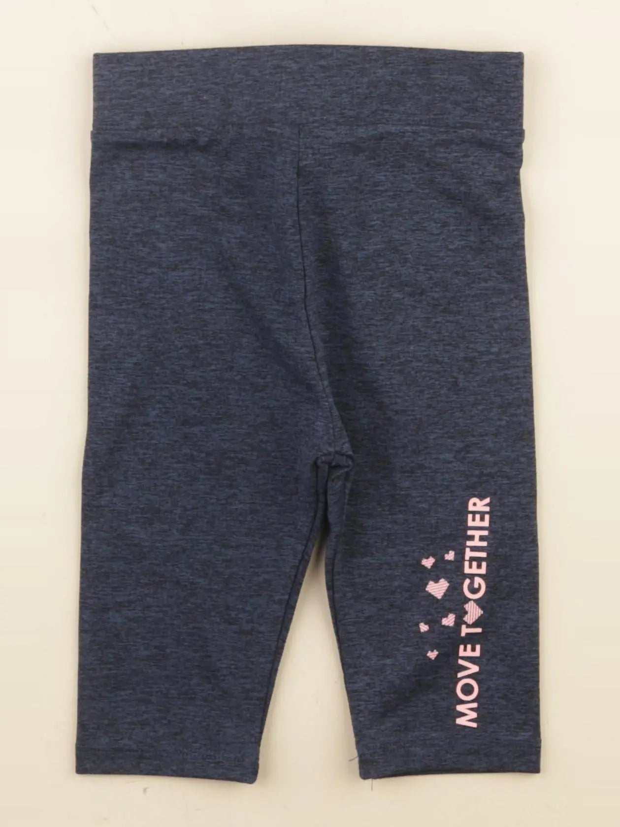Vertbaudet - legging court bleu - 3 ans
