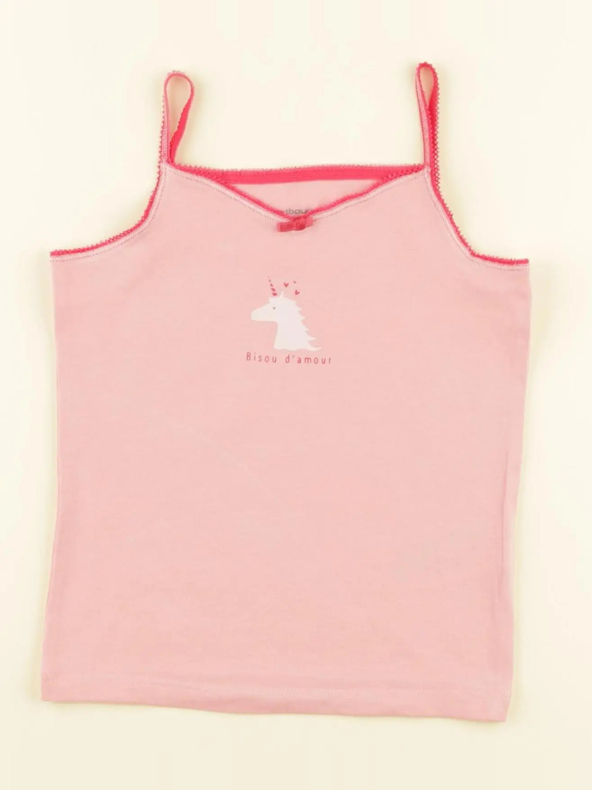 Vertbaudet - maillot de corps rose - 3 ans