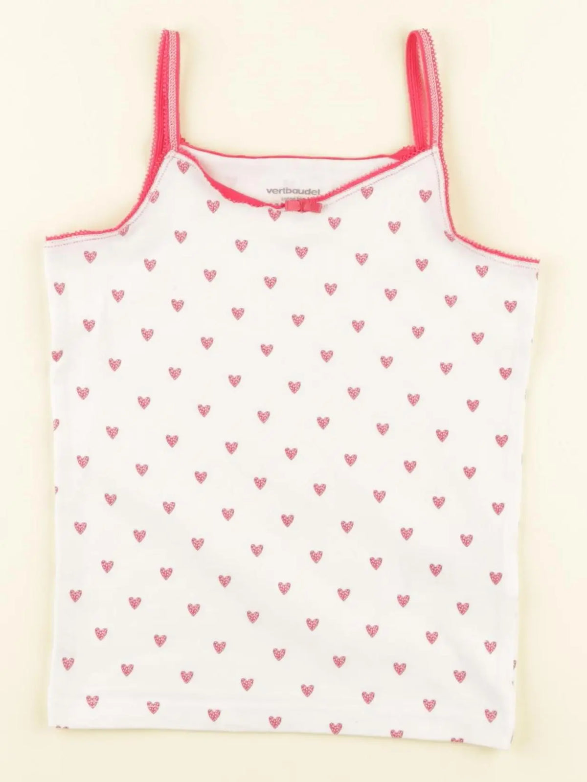Vertbaudet - maillot de corps rose - 3 ans